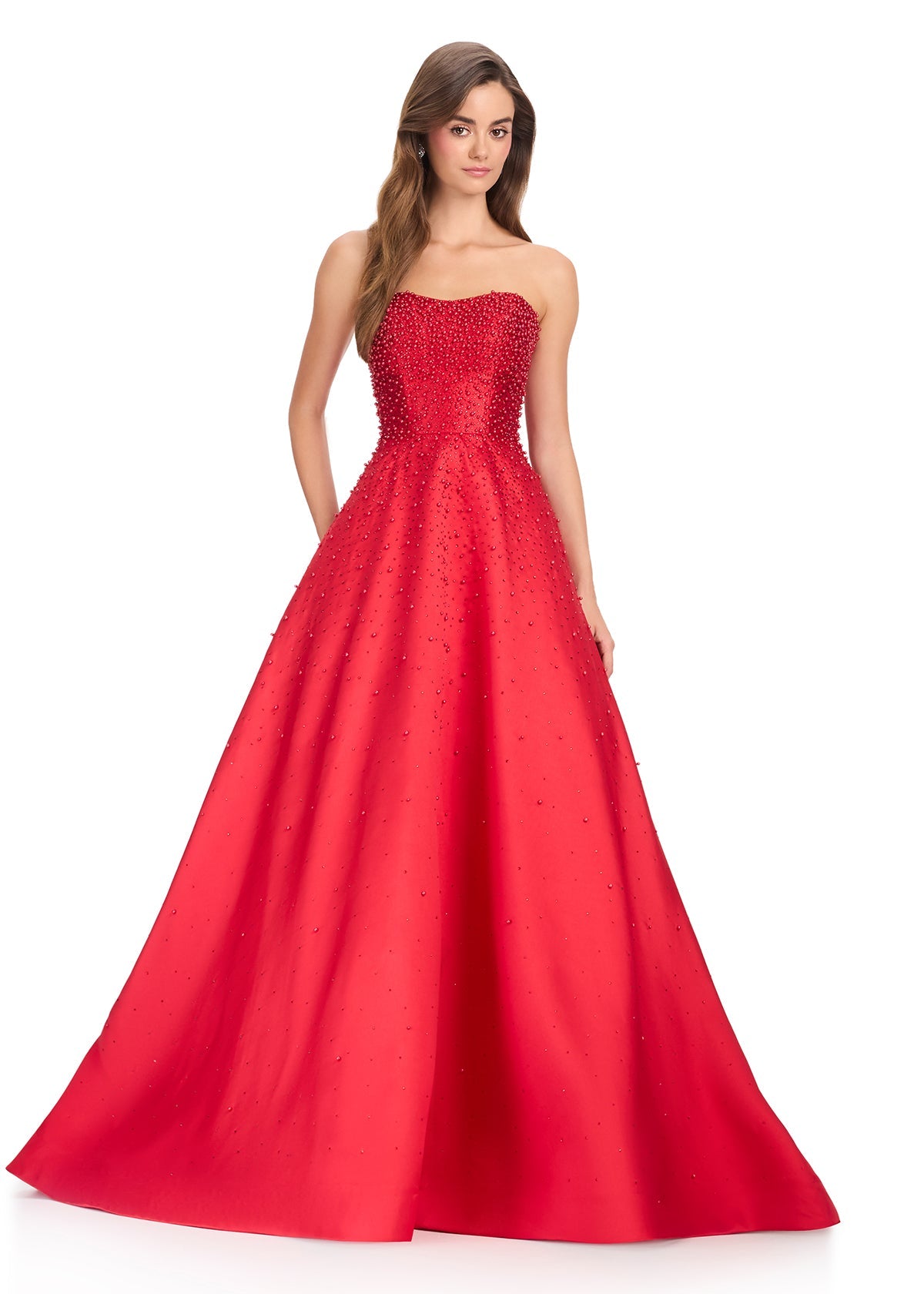 ASHLEYlauren 12192 Red front