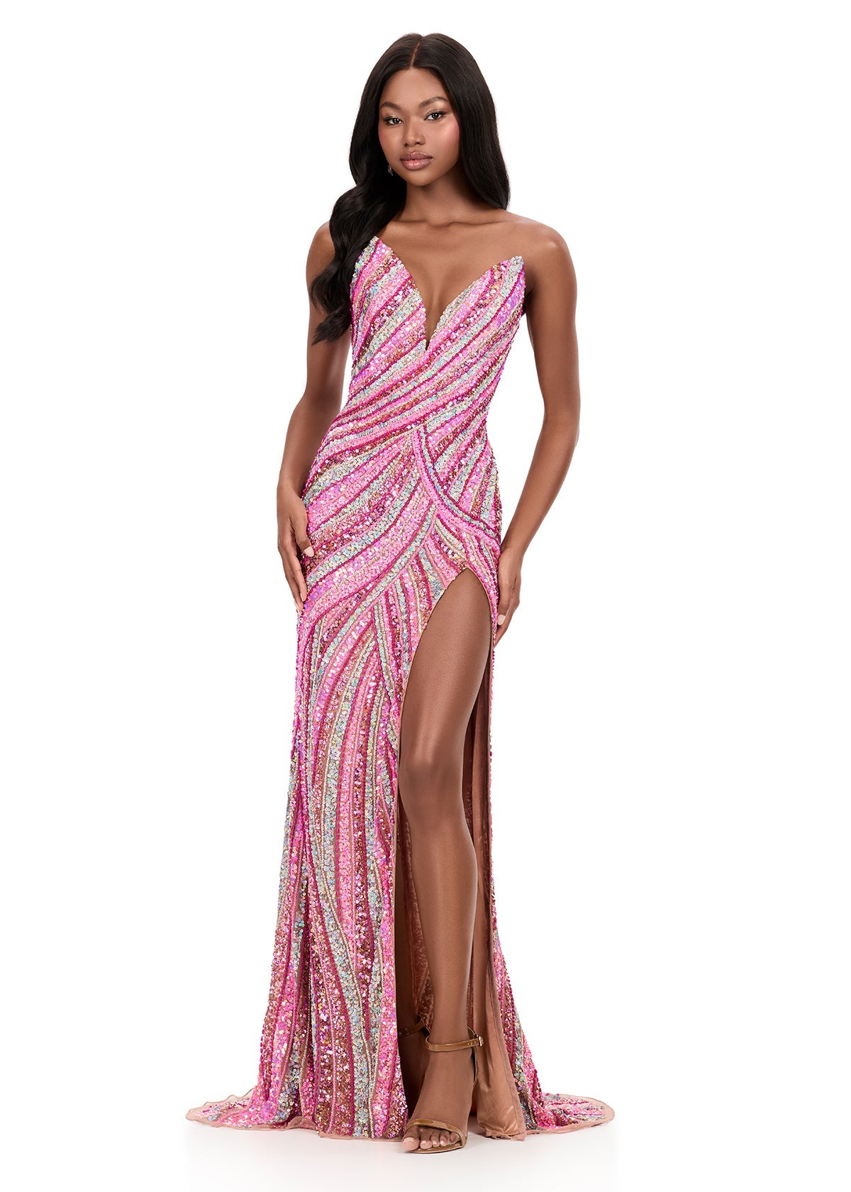 ASHLEYlauren 12218 Prom & Pageant Gown