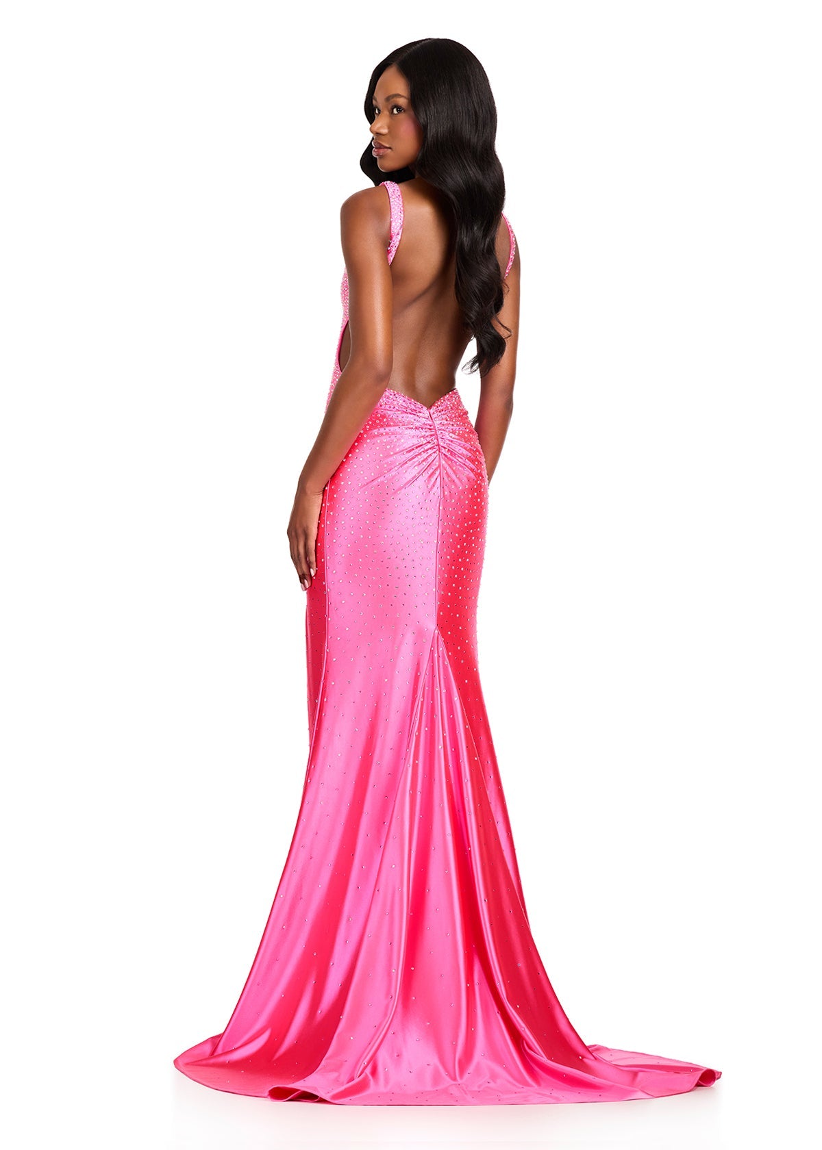 ASHLEYlauren 12419 Pink back