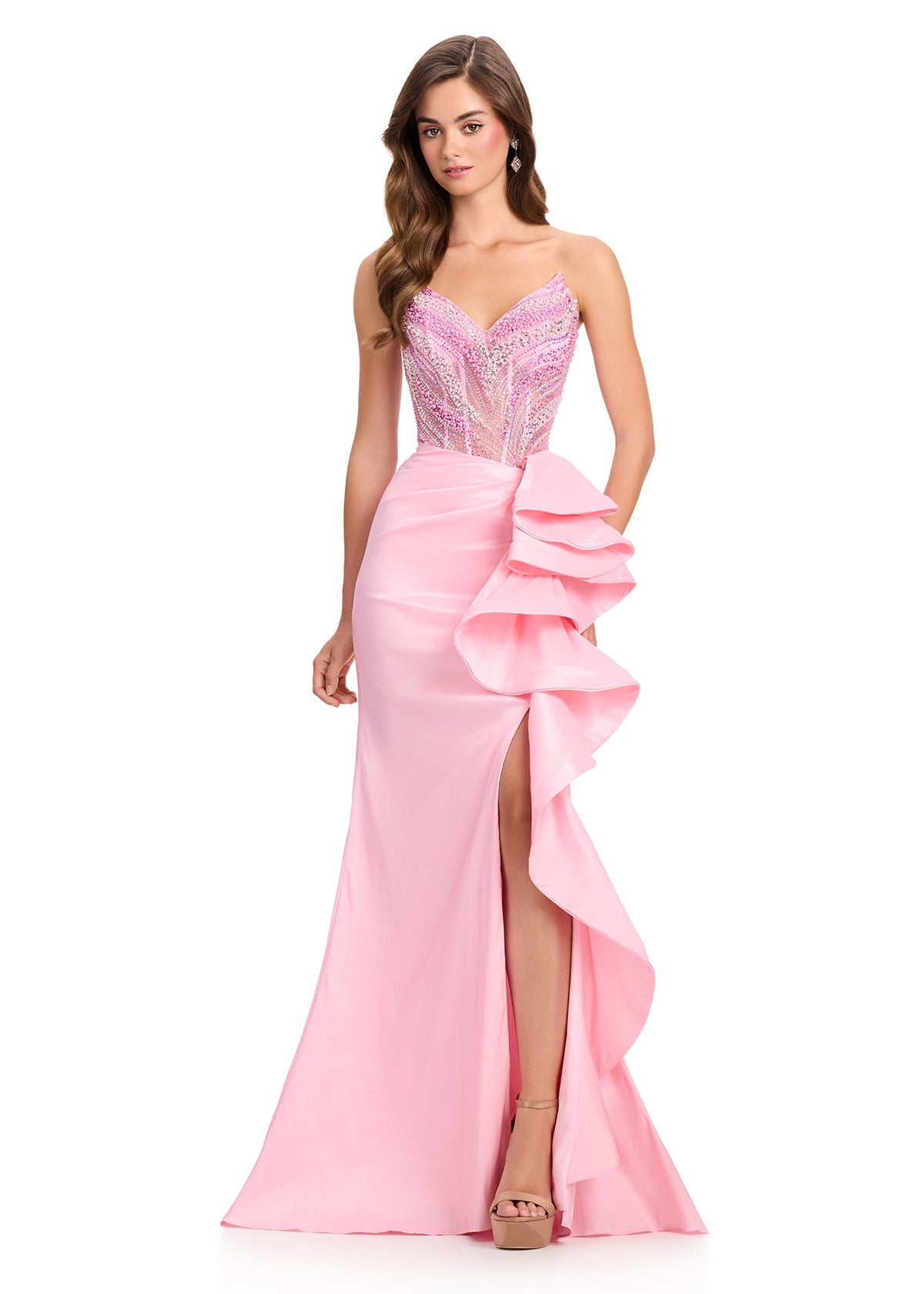 ASHLEYlauren 12435 Prom & Pageant Gown
