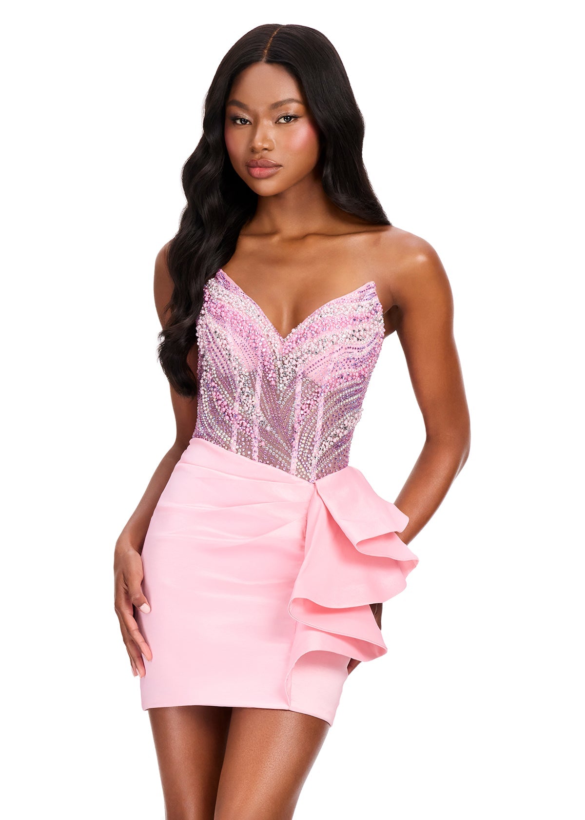ASHLEYlauren 40054 Cocktail & Homecoming Dress