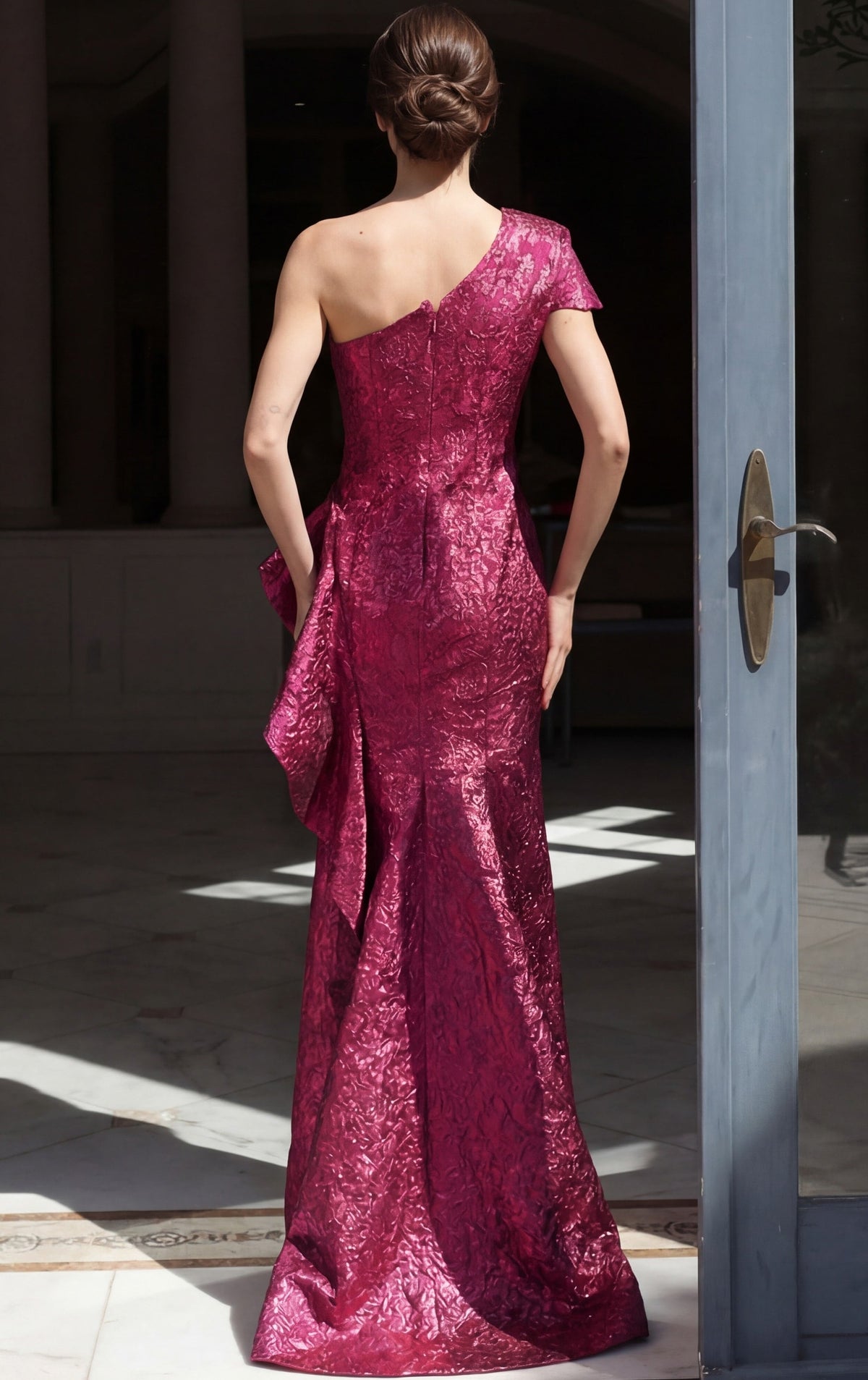 Jovani 52736 Mermaid Gown With Ruffle