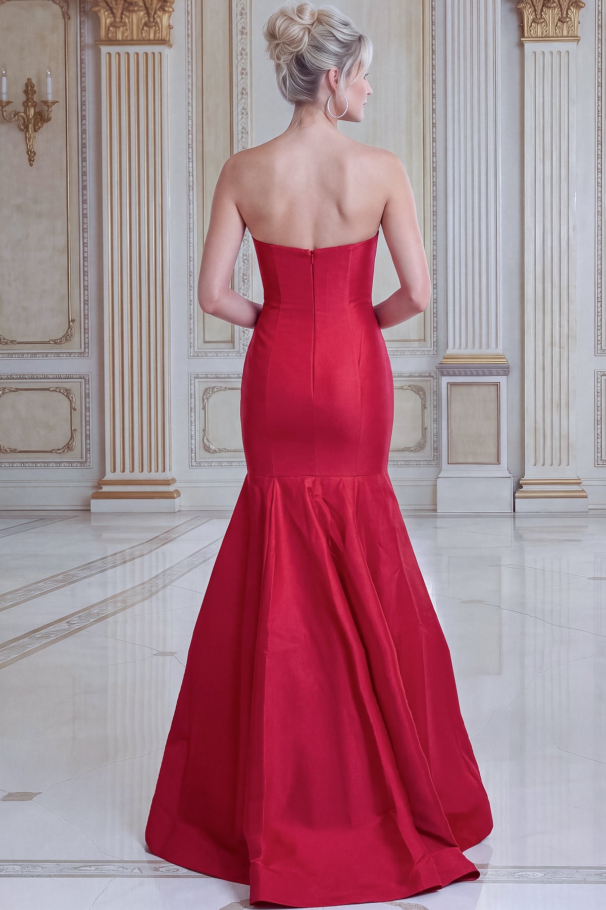 Jovani 53140 Strapless Sweetheart Mermaid Gown