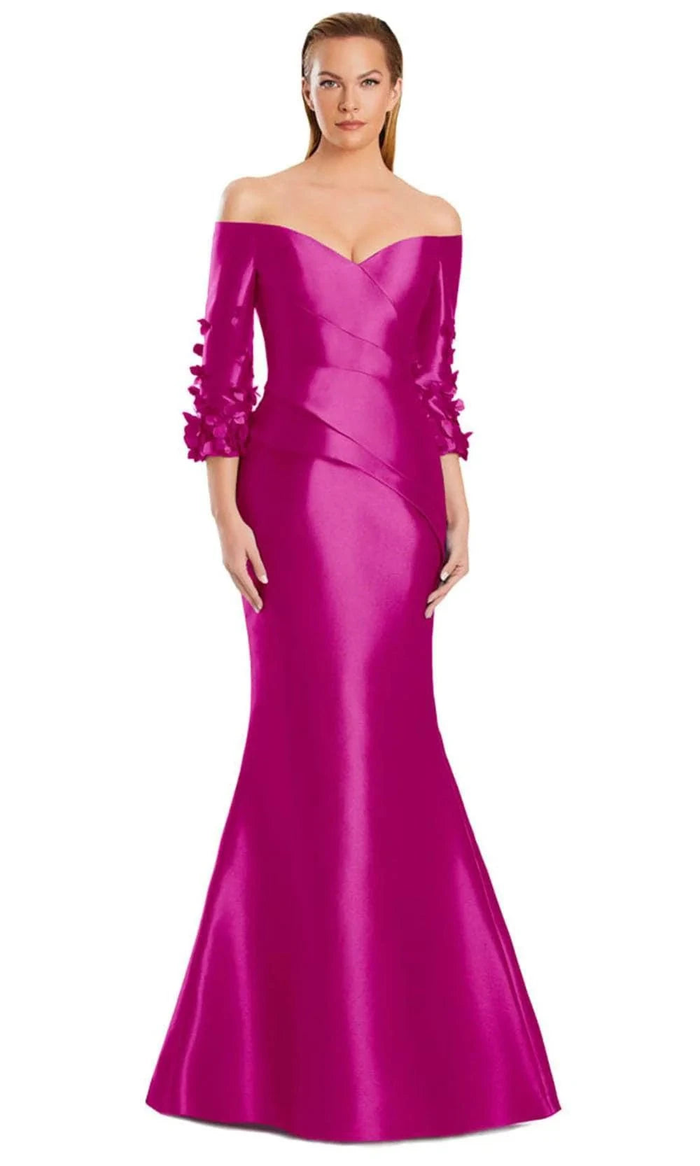 Alexander by Daymor Mother Of The Bride Dress 2 / Fuchsia 3049S25 Alexander by Daymor