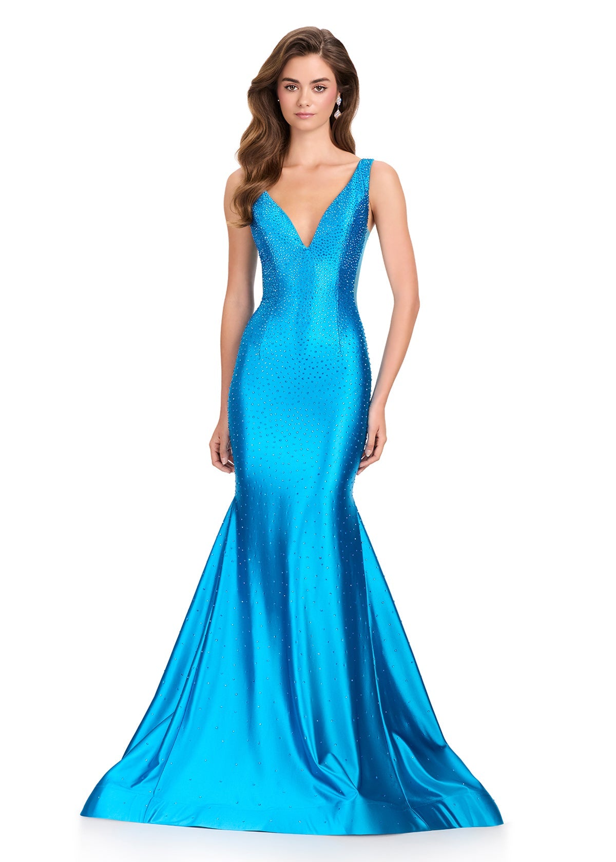 ASHLEYlauren Dress Peacock / 00 ASHLEYlauren 12414