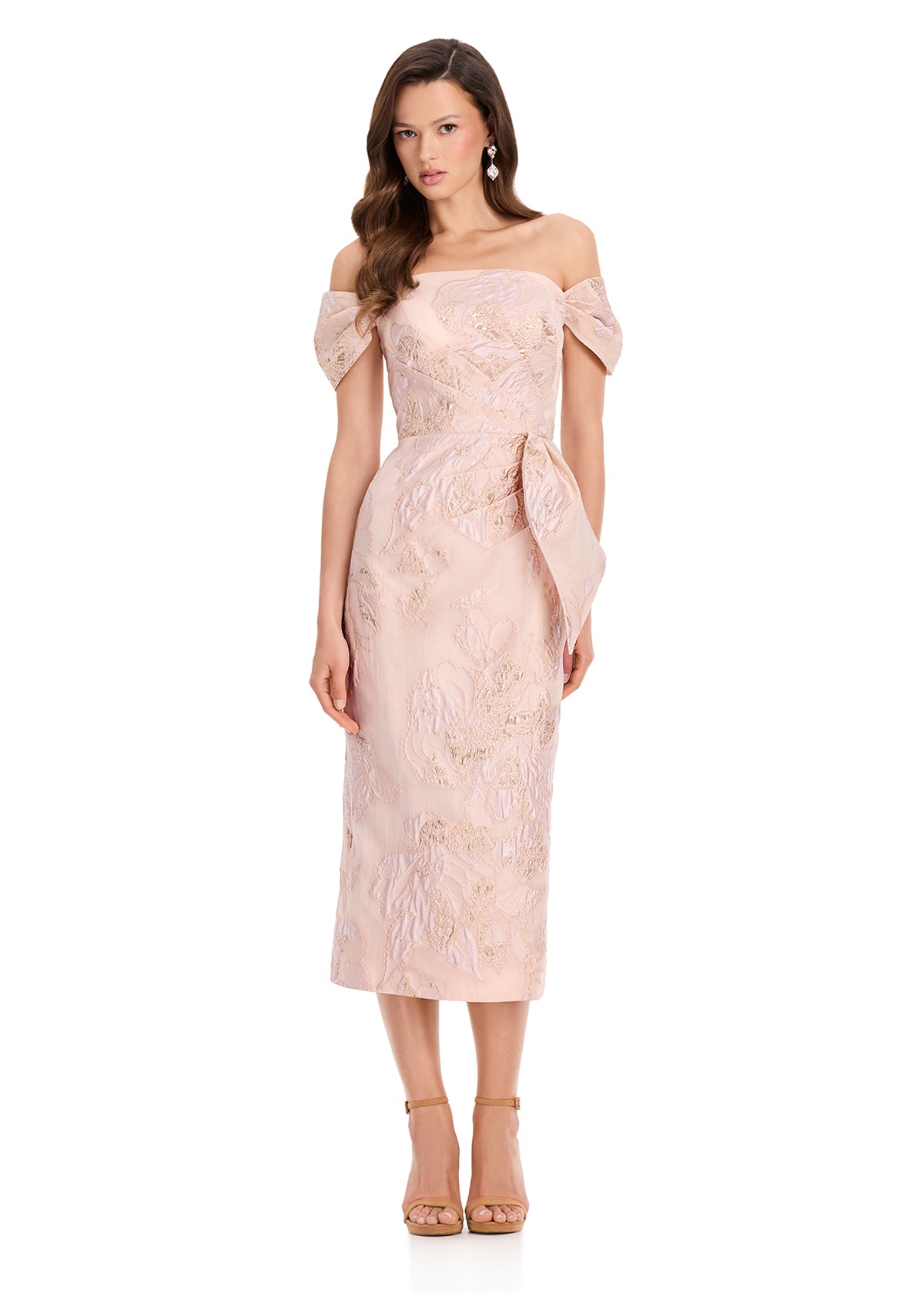 ASHLEYlauren Dresses 0 / Blush ASHLEYlauren E40004