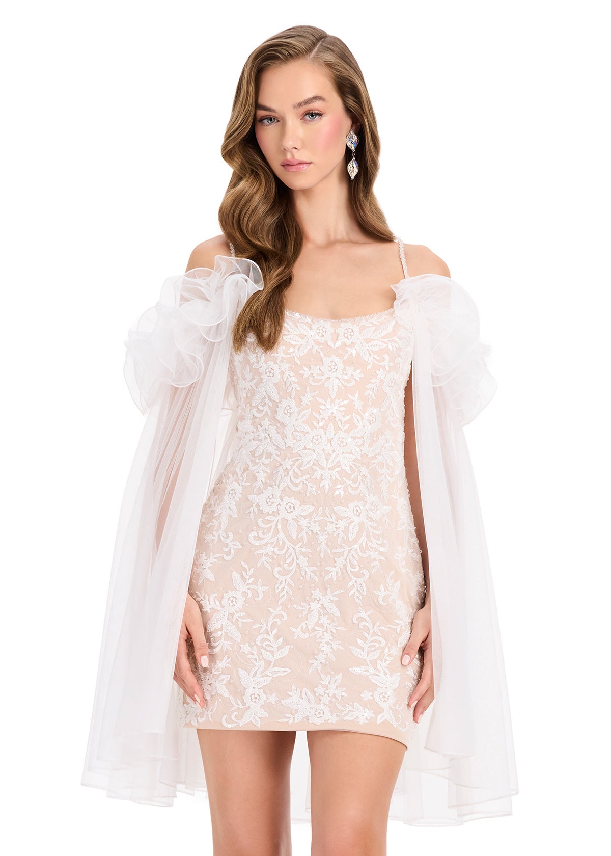ASHLEYlauren Dresses 0 / Ivory ASHLEYlauren E40008