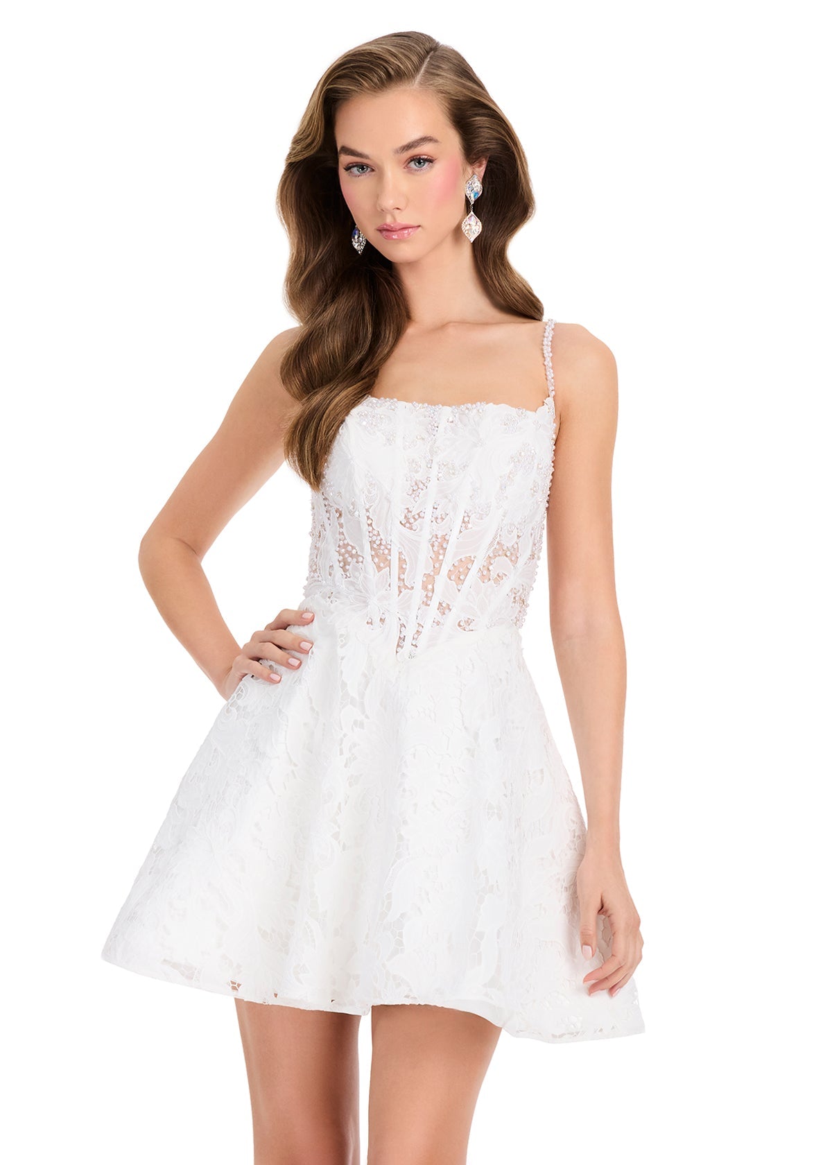 ASHLEYlauren Dresses 0 / Ivory ASHLEYlauren E40011