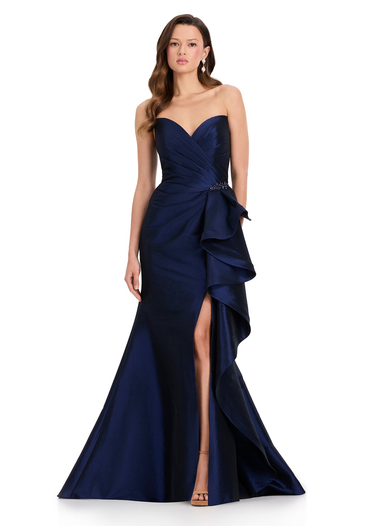 ASHLEYlauren Dresses 0 / Navy ASHLEYlauren E12379