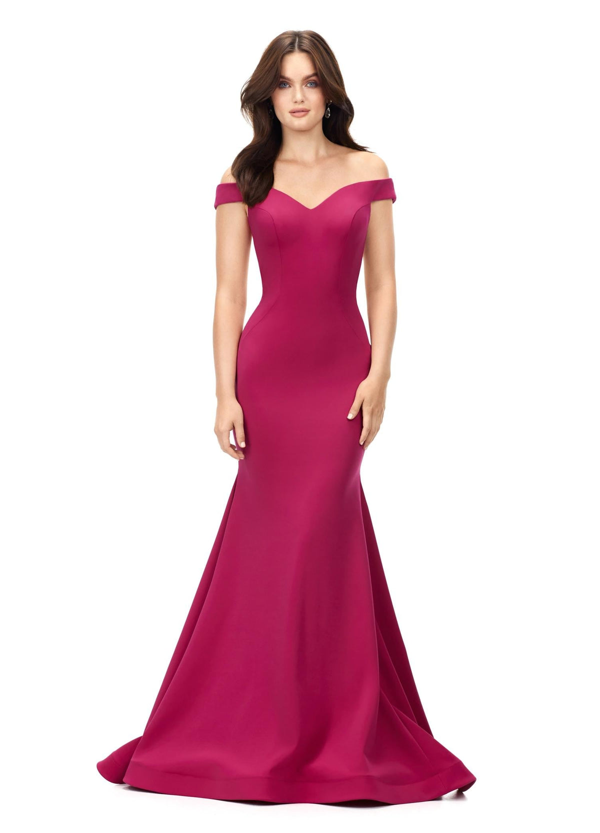 ASHLEYlauren Dresses 0 / Raspberry ASHLEYlauren 11025