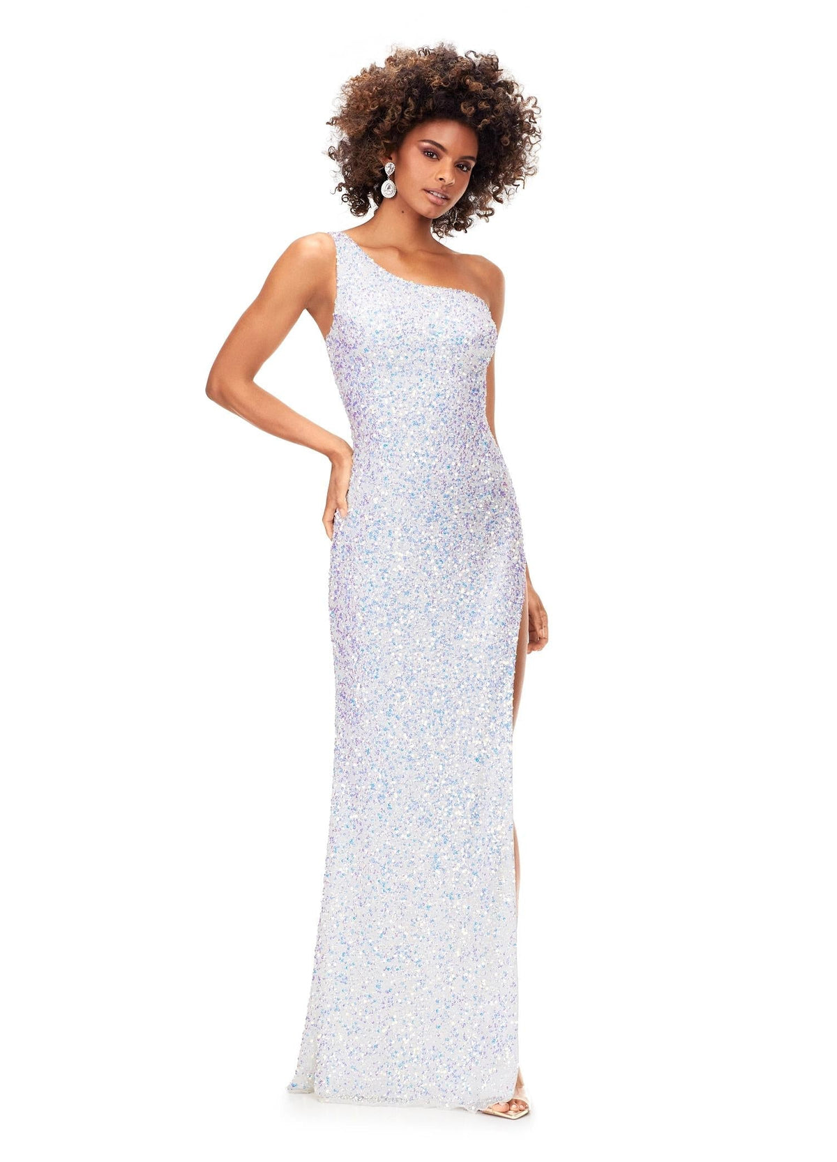 ASHLEYlauren Dresses 00 / Ab/Ivory ASHLEYlauren 11285