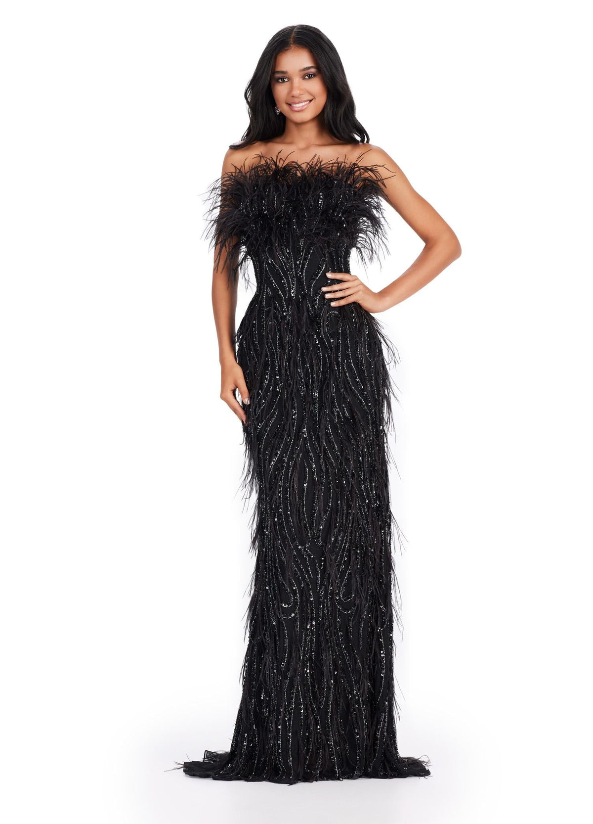 ASHLEYlauren Dresses 00 / Black ASHLEYlauren 11453
