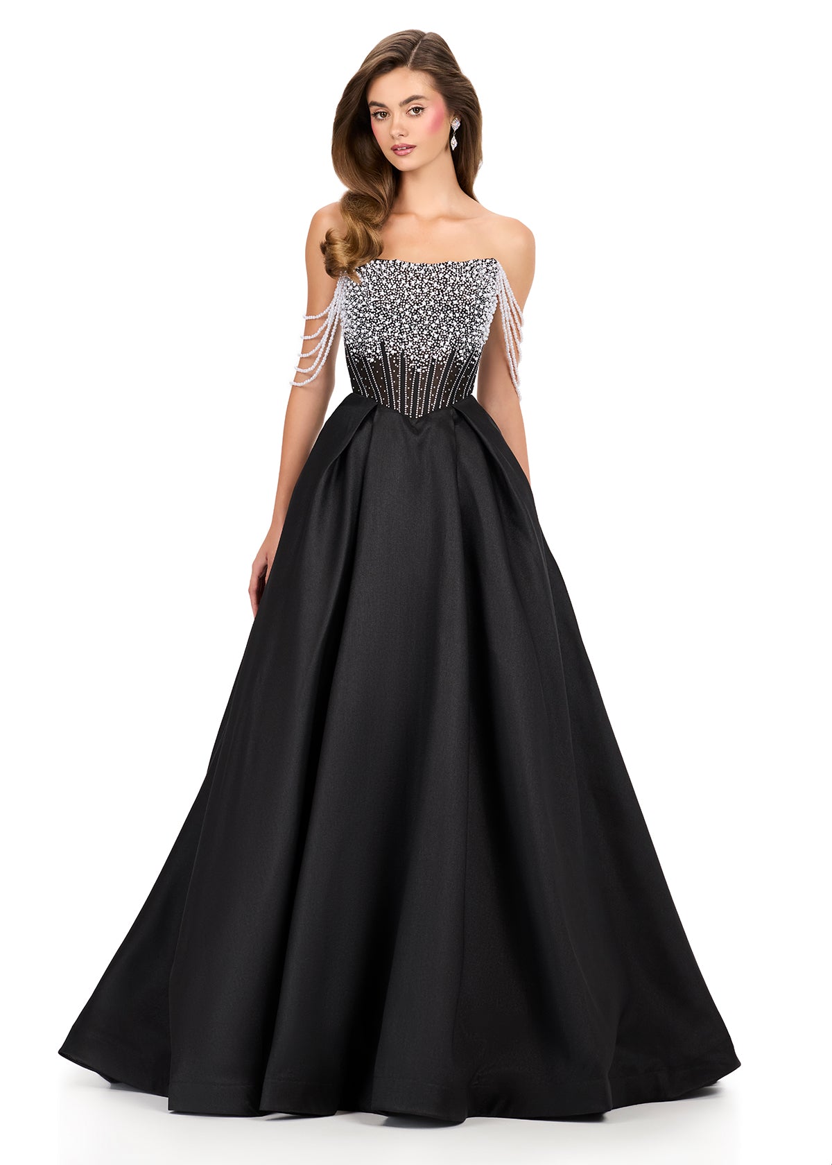 ASHLEYlauren Dresses 00 / Black ASHLEYlauren 12248