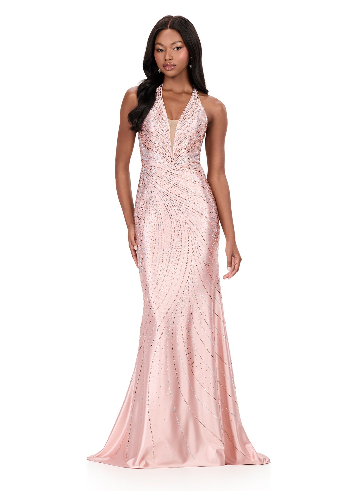 ASHLEYlauren Dresses 00 / Champagne ASHLEYlauren 12206