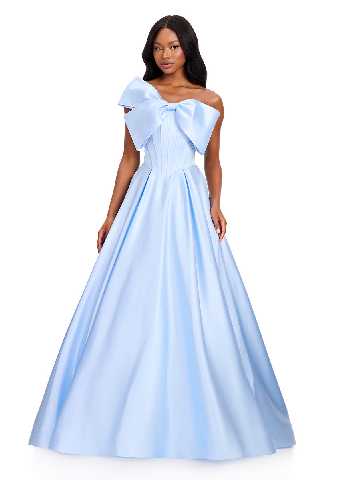 ASHLEYlauren Dresses 00 / Ice Blue ASHLEYlauren 12395