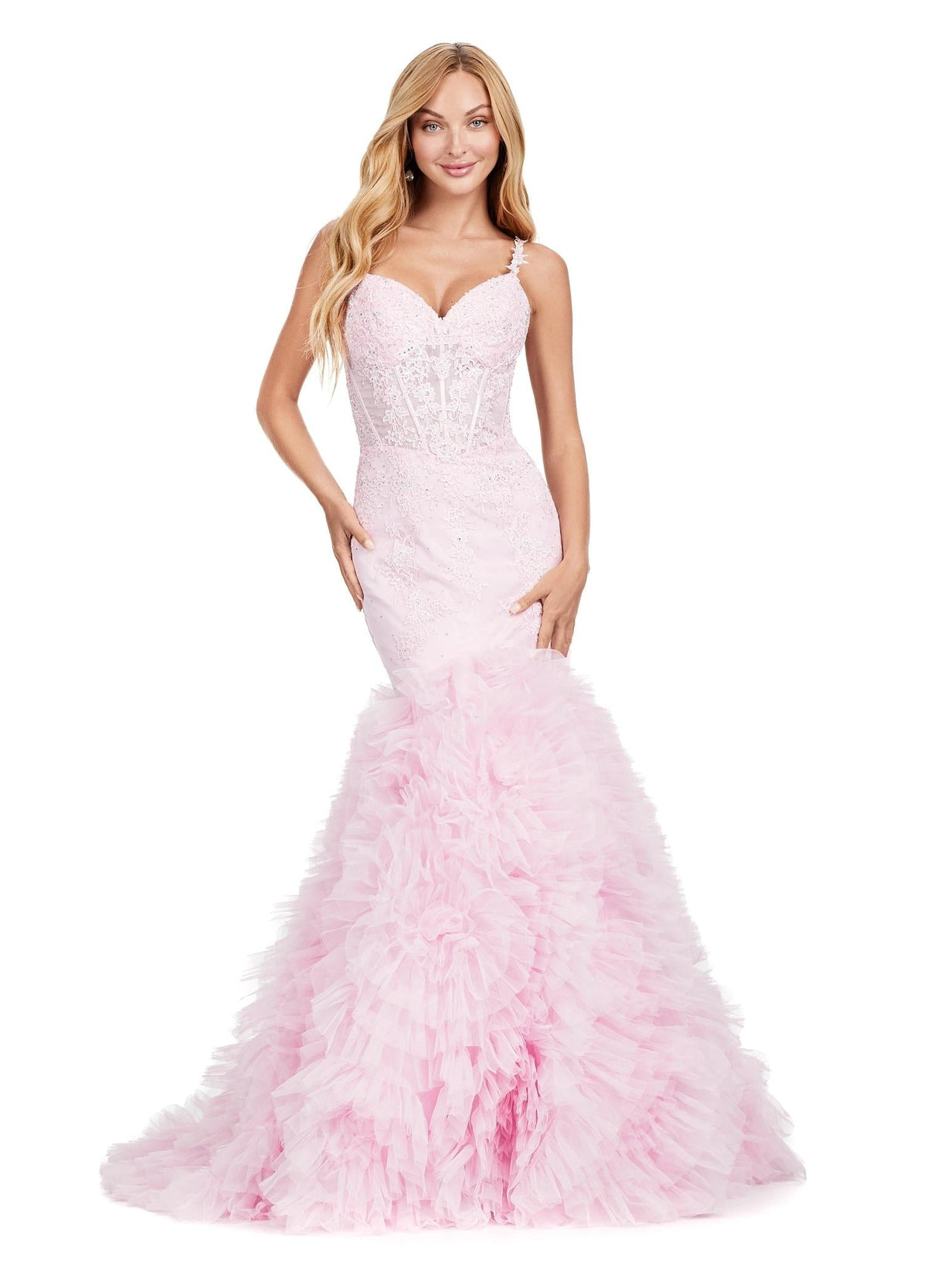 ASHLEYlauren Dresses 00 / Ice Pink ASHLEYlauren 11475
