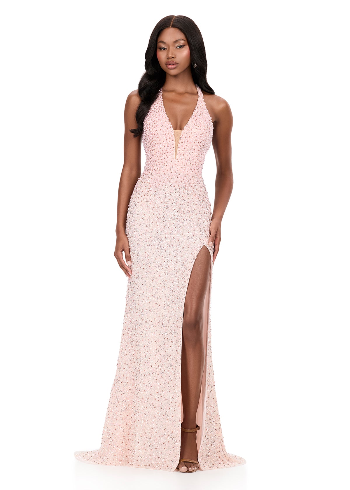 ASHLEYlauren Dresses 00 / Ice Pink ASHLEYlauren 12232