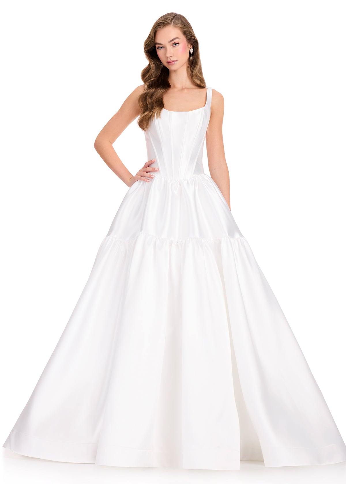 ASHLEYlauren Dresses 00 / Ivory ASHLEYlauren 12398