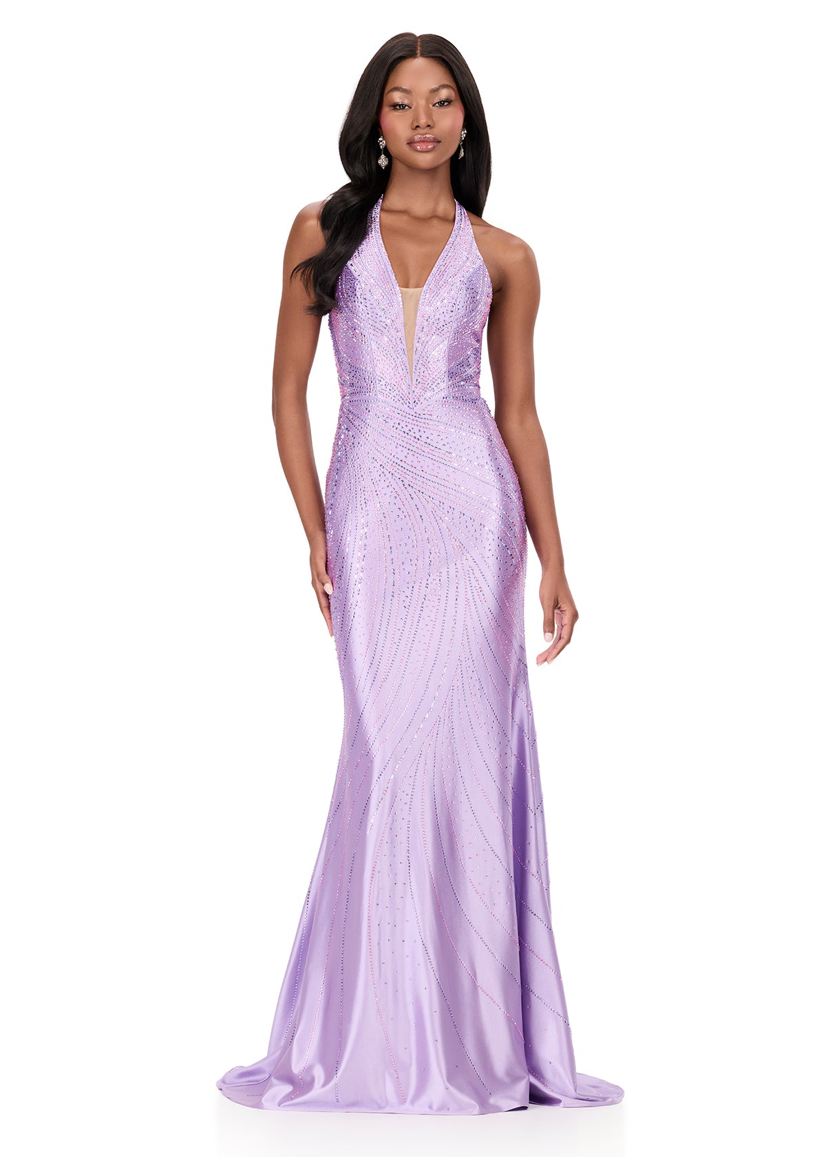 ASHLEYlauren Dresses 00 / Lilac ASHLEYlauren 12206