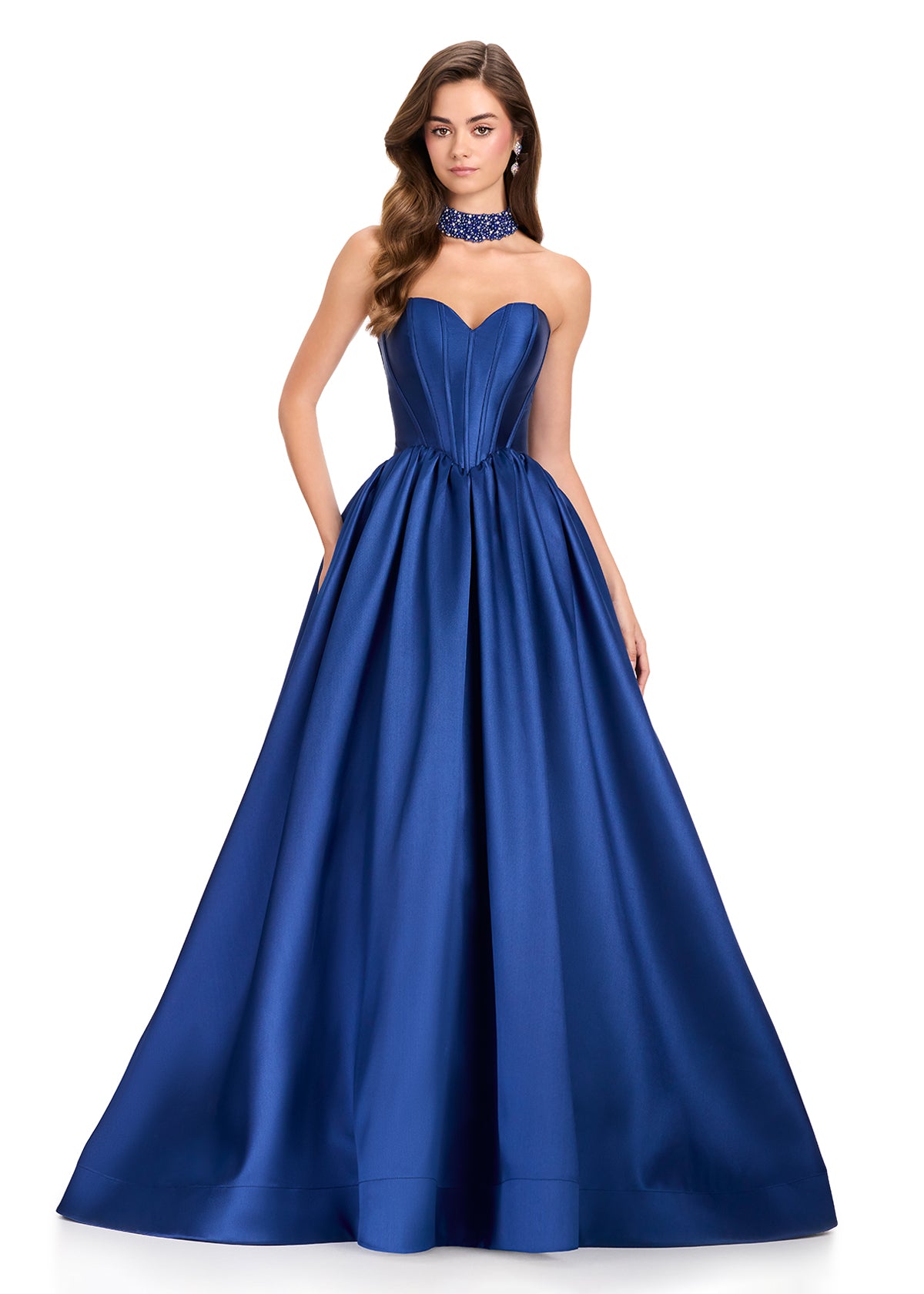 ASHLEYlauren Dresses 00 / Navy ASHLEYlauren 12397