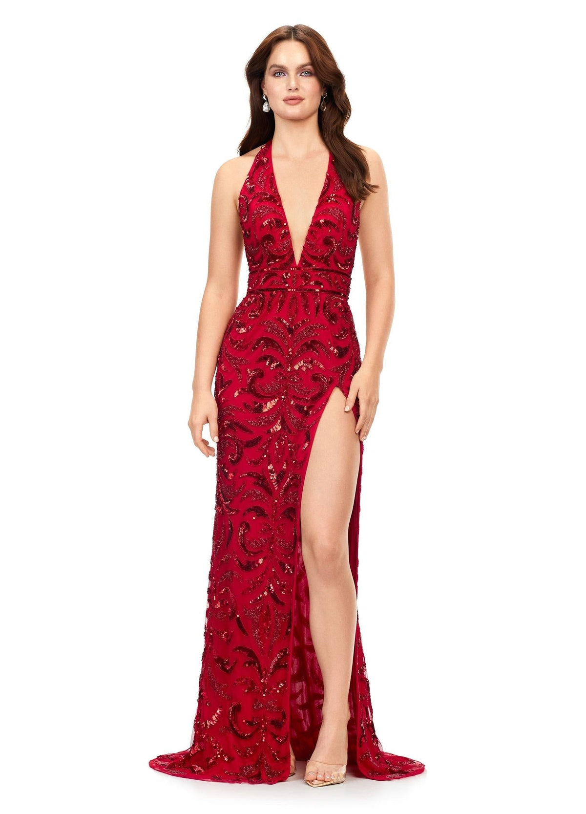 ASHLEYlauren Dresses 00 / Red ASHLEYlauren 11283