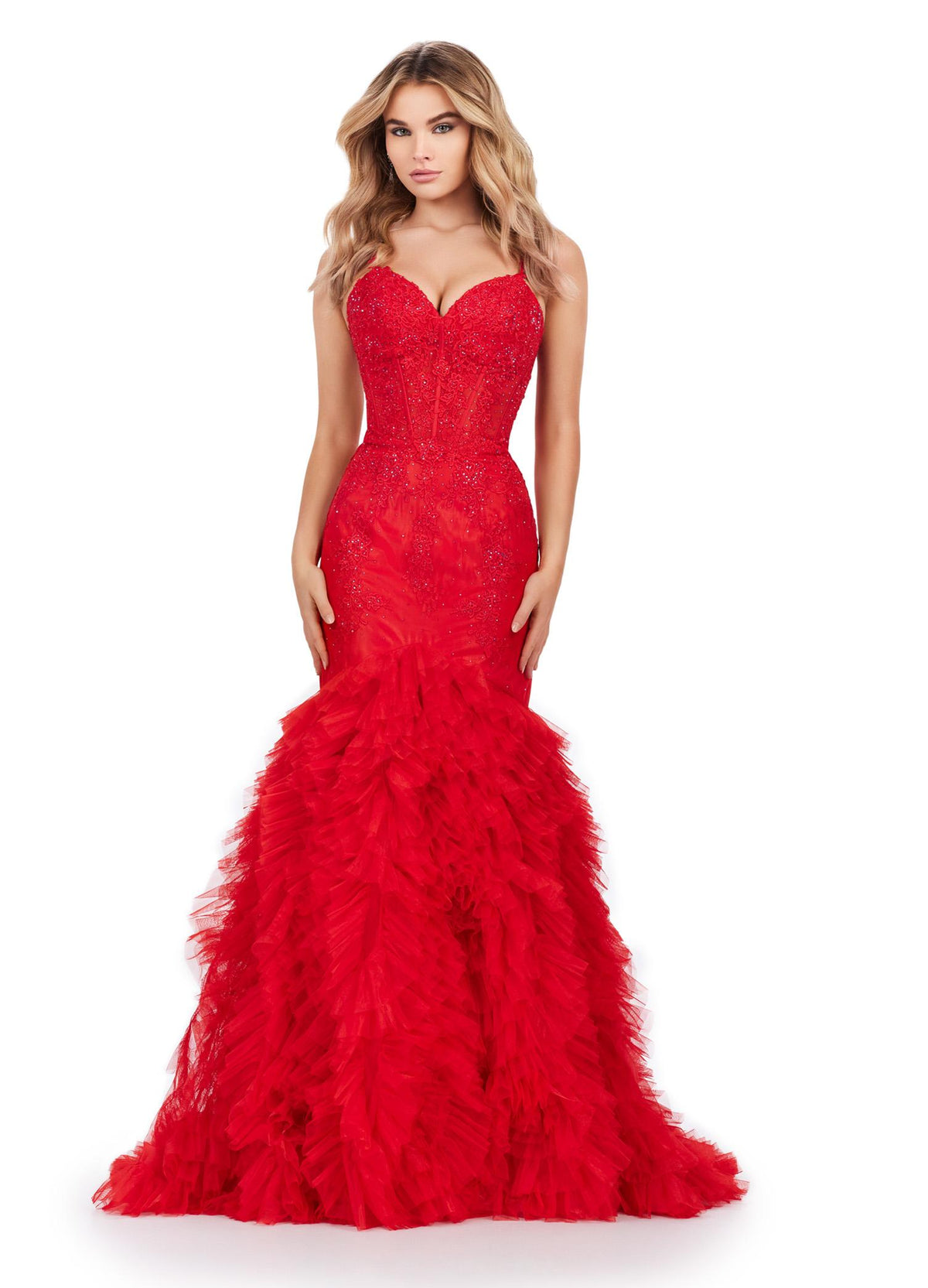 ASHLEYlauren Dresses 00 / Red ASHLEYlauren 11475
