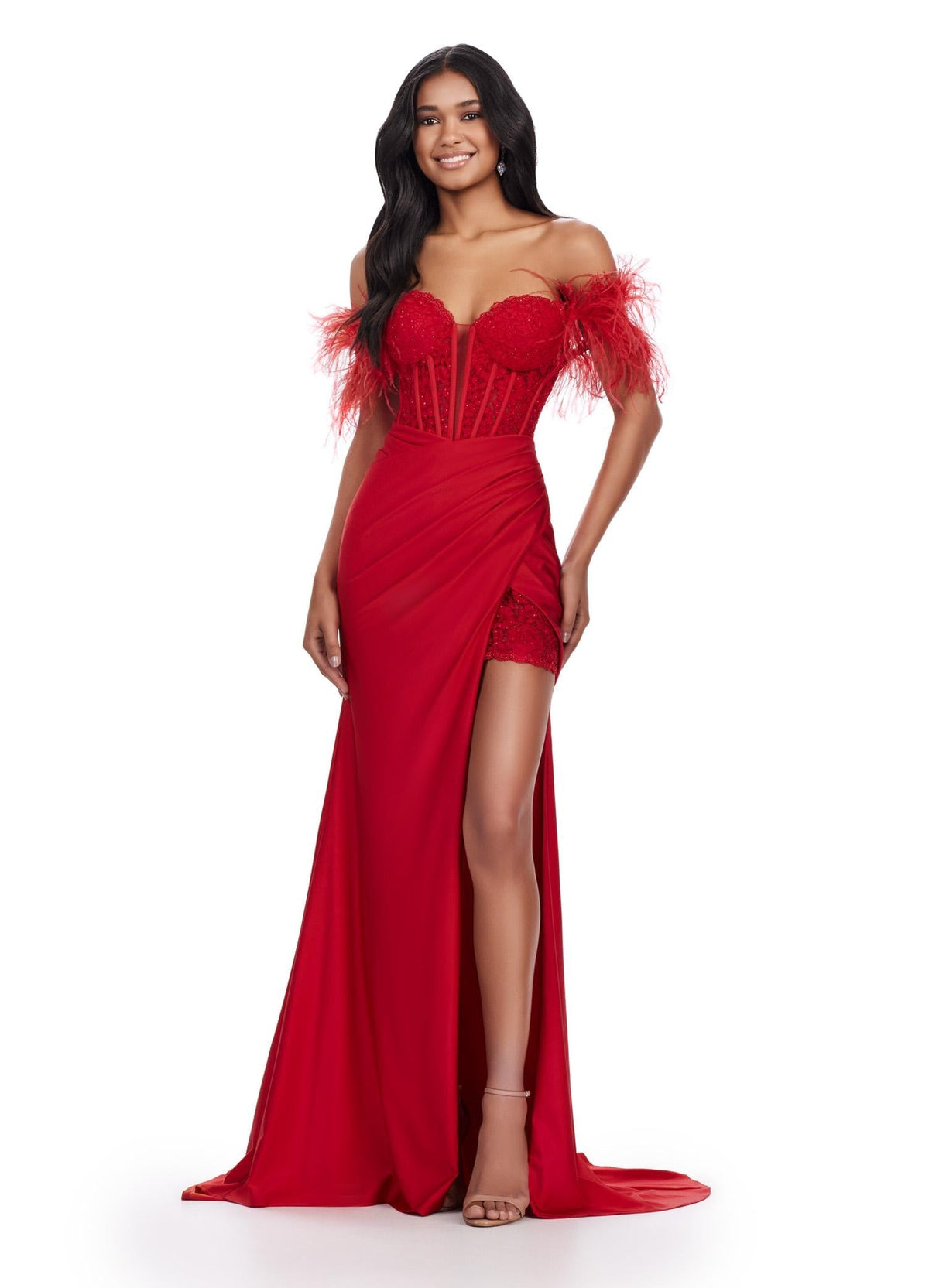 ASHLEYlauren Dresses 00 / Red ASHLEYlauren 11618