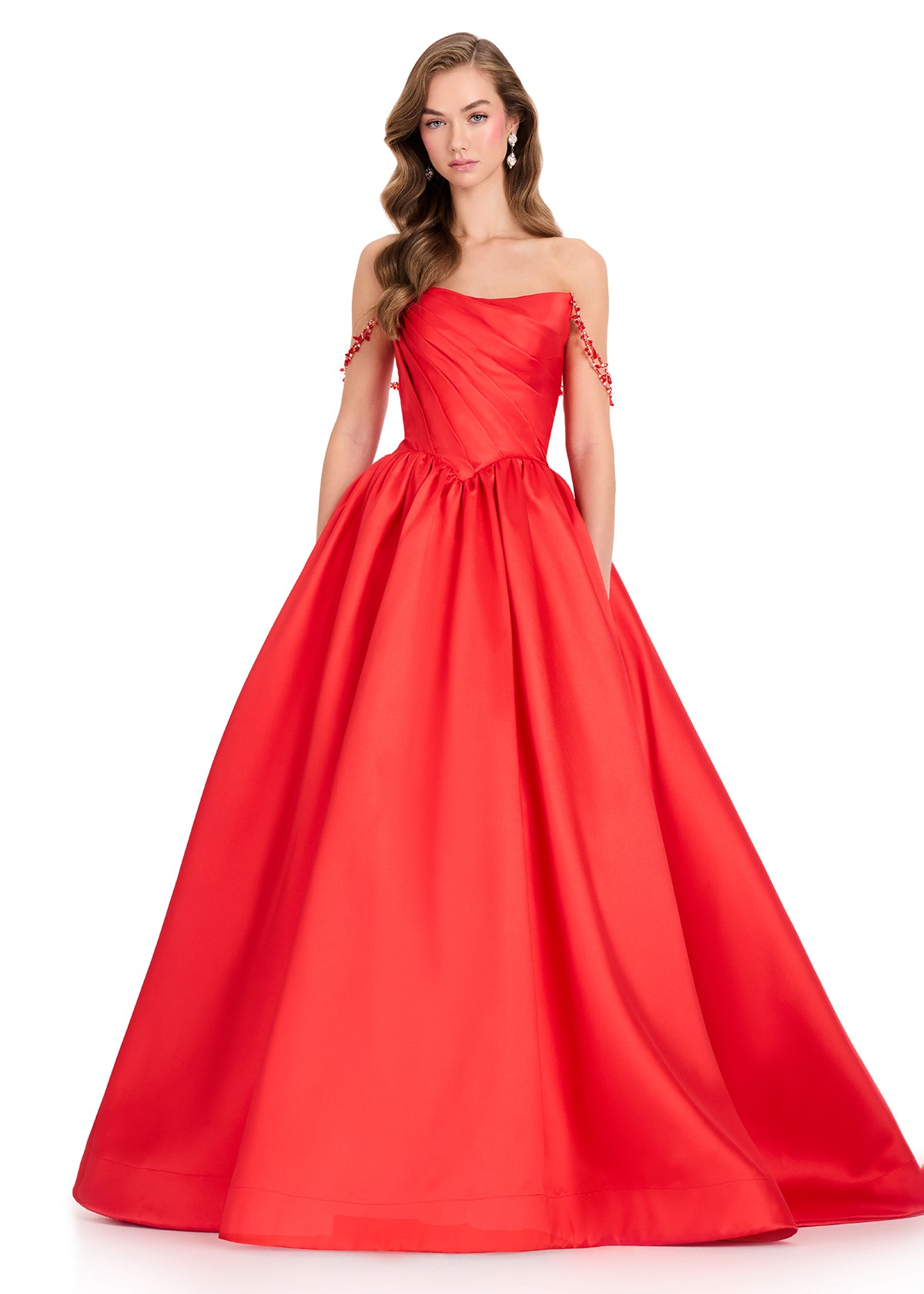 ASHLEYlauren Dresses 00 / Red ASHLEYlauren 12399