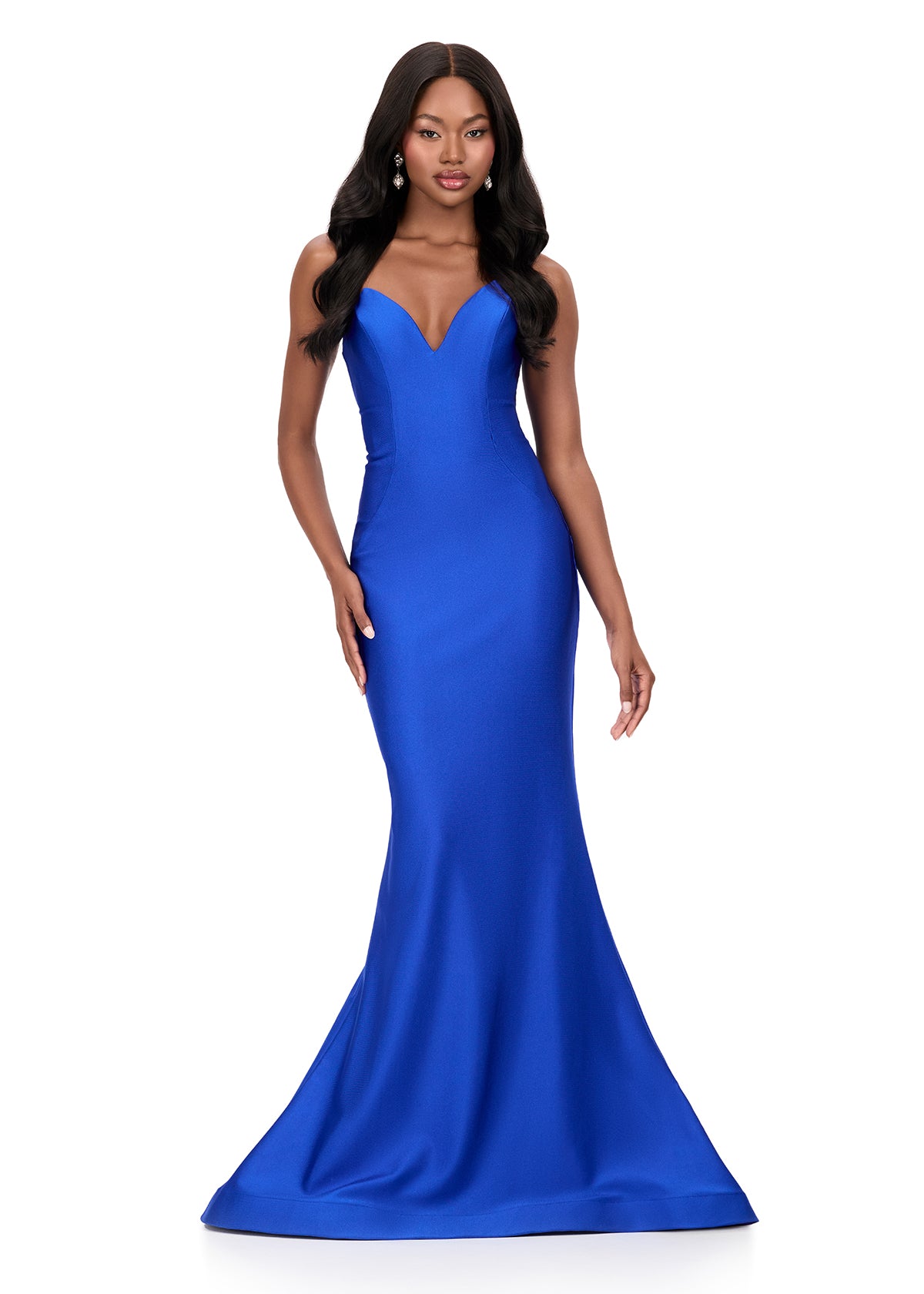 ASHLEYlauren Dresses 00 / Royal ASHLEYlauren 12164