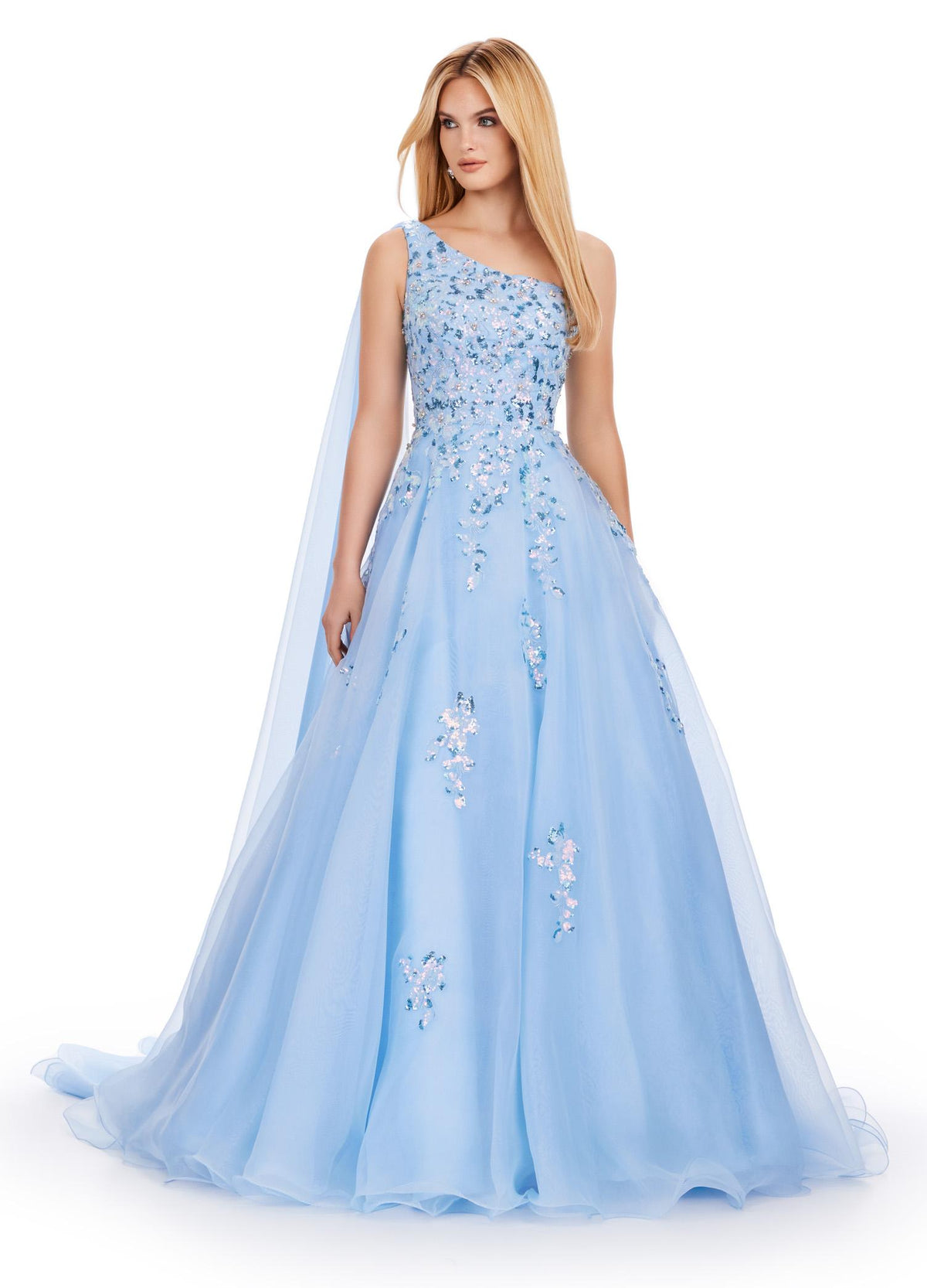 ASHLEYlauren Dresses 00 / Sky ASHLEYlauren 11573
