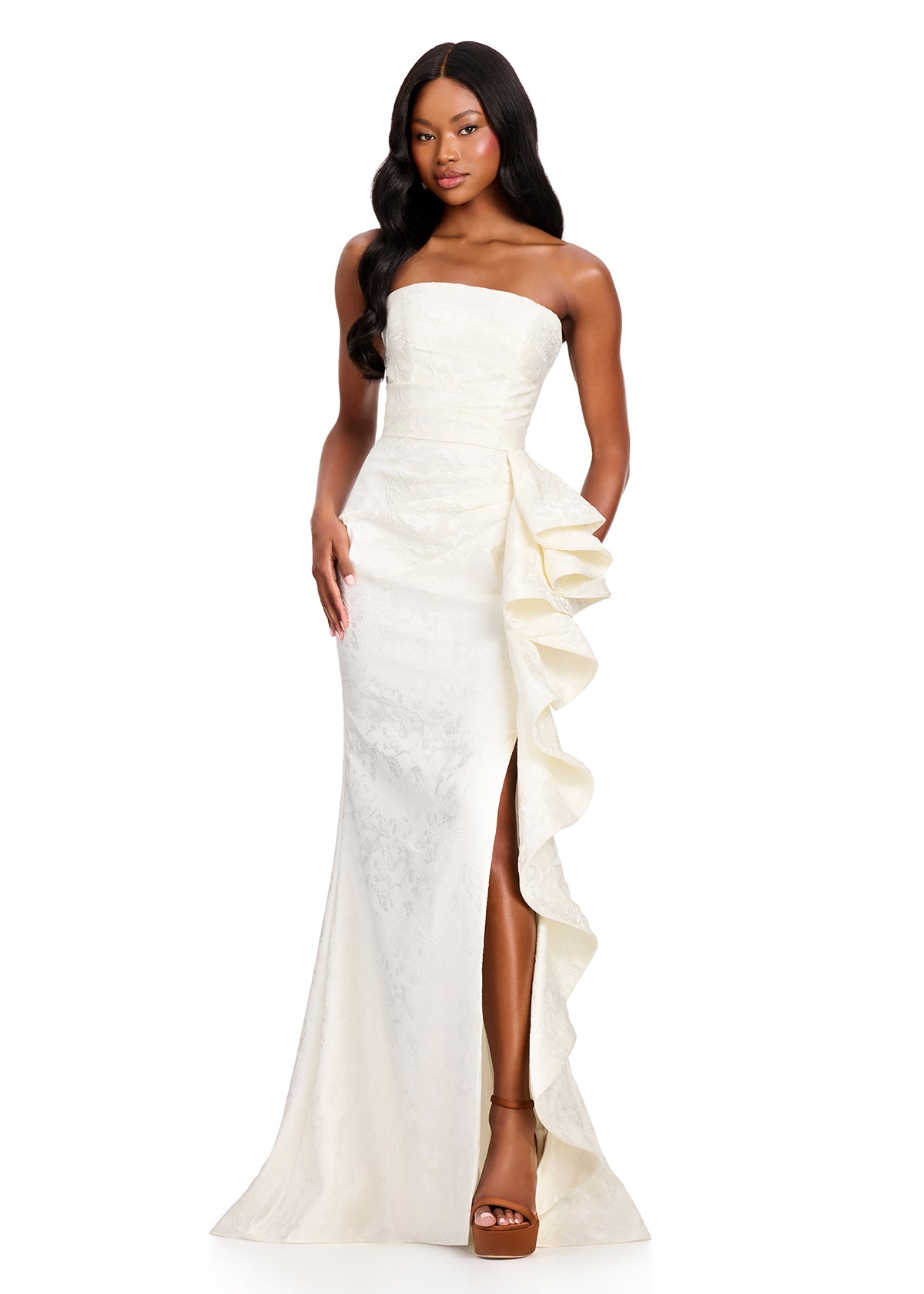 ASHLEYlauren Dresses 00 / White ASHLEYlauren 12437