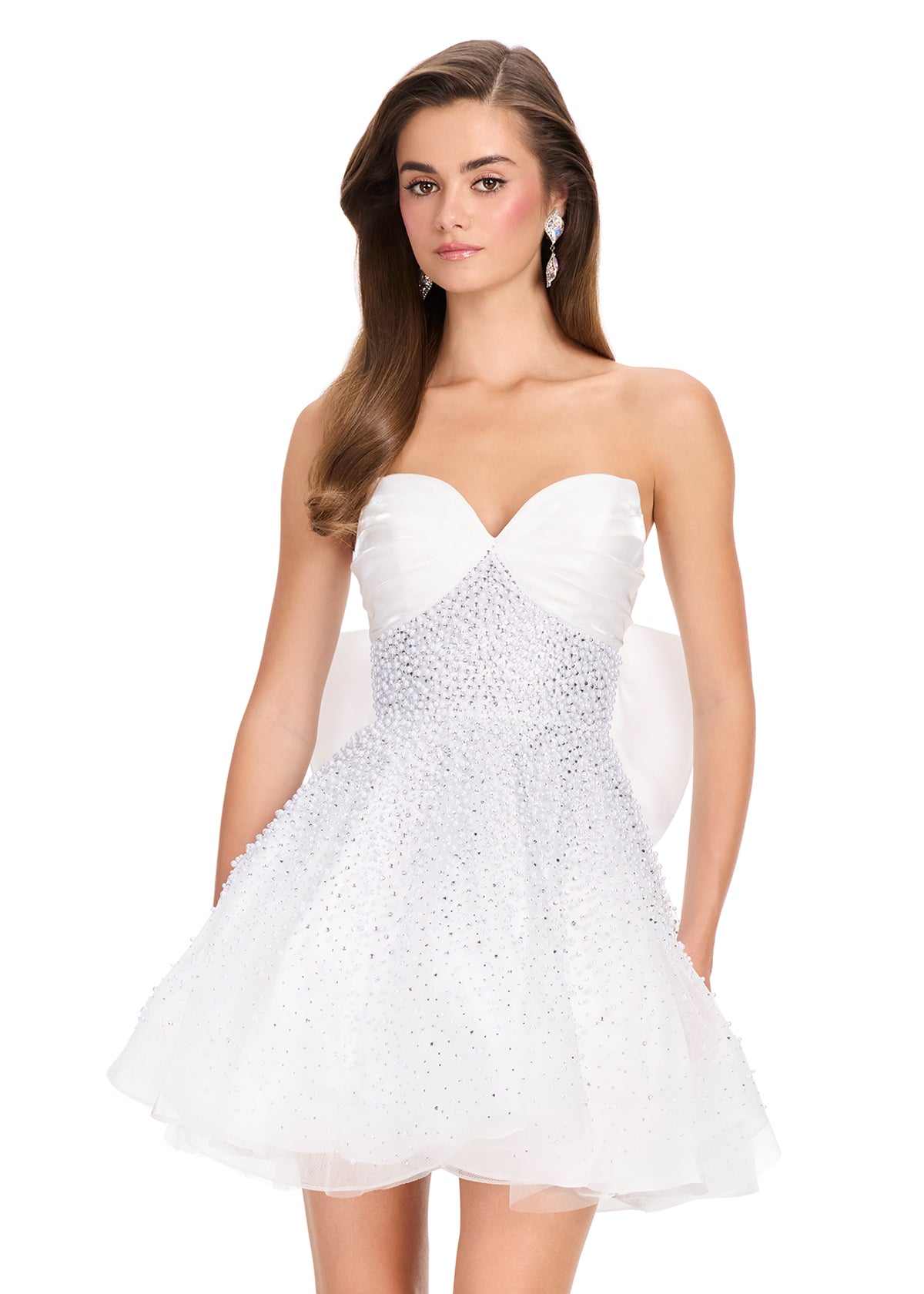 ASHLEYlauren Dresses 00 / White ASHLEYlauren 40066