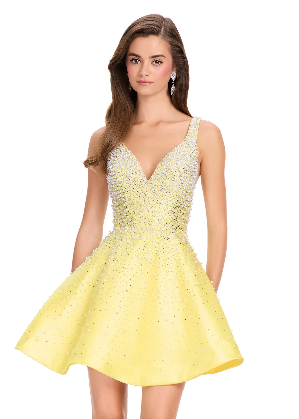 ASHLEYlauren Dresses 00 / Yellow ASHLEYlauren 40081
