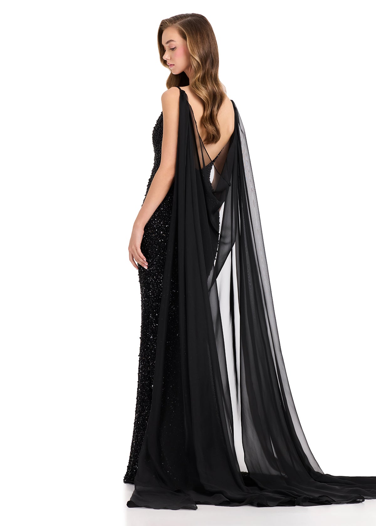 ASHLEYlauren Dresses One Size / Black ASHLEYlauren 1868