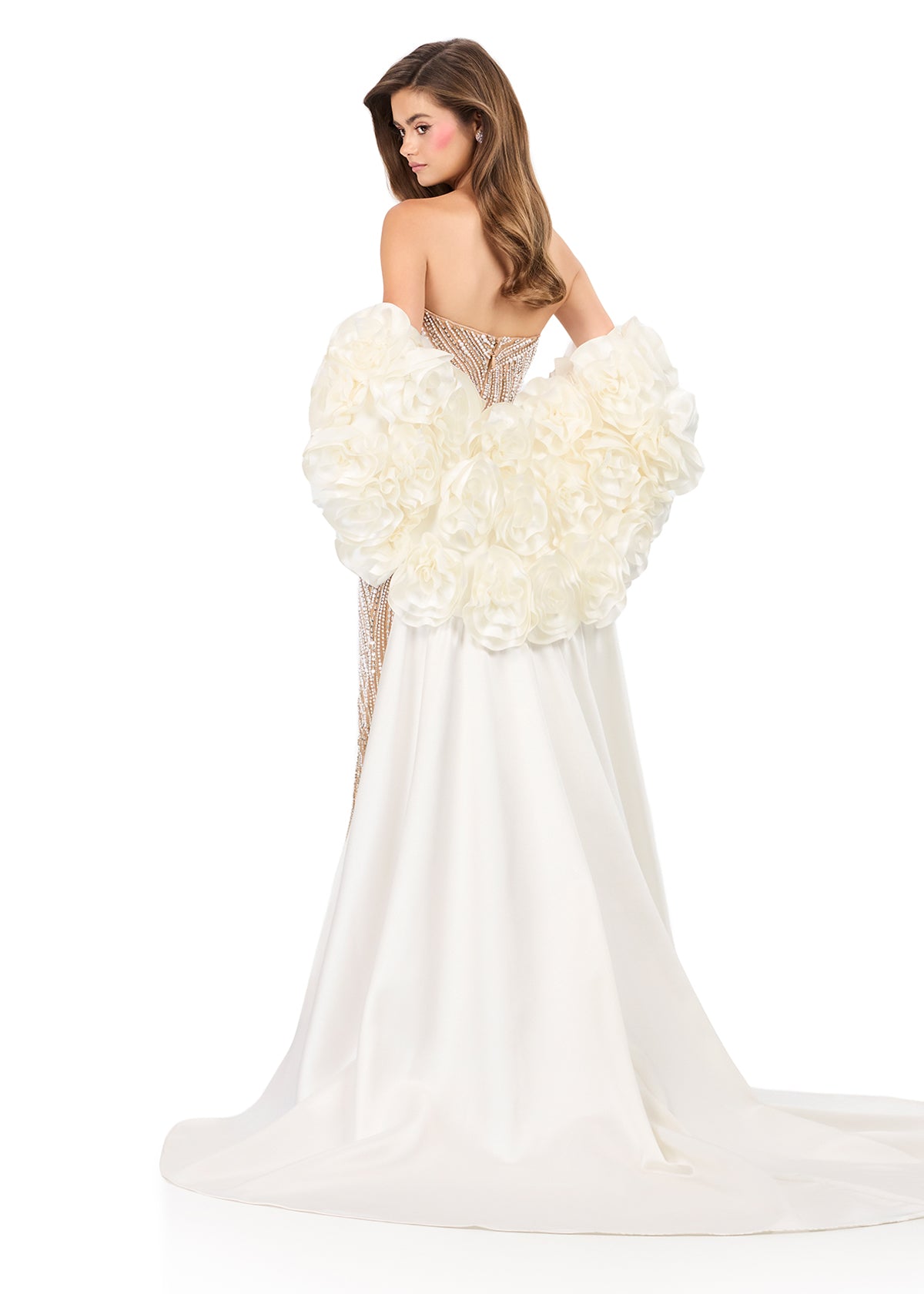 ASHLEYlauren Dresses One Size / Ivory ASHLEYlauren 12040