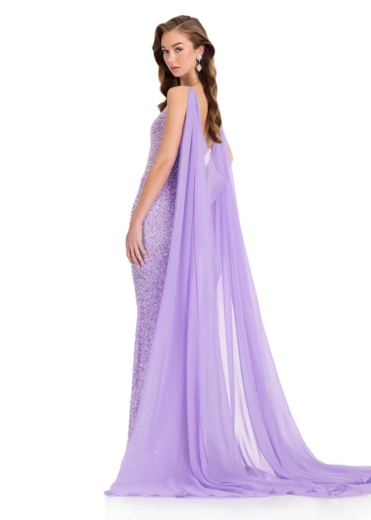 ASHLEYlauren Dresses One Size / Lilac ASHLEYlauren 1868