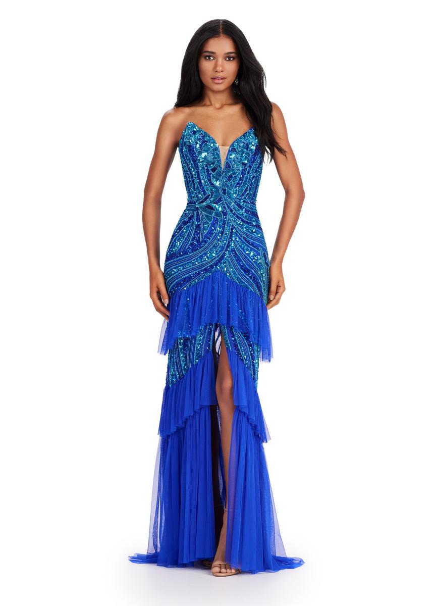princess polly baby blue dress ASHLEY Lauren 11108 - Once Upon A Dress| Ridgeland MS | Pageant | Prom