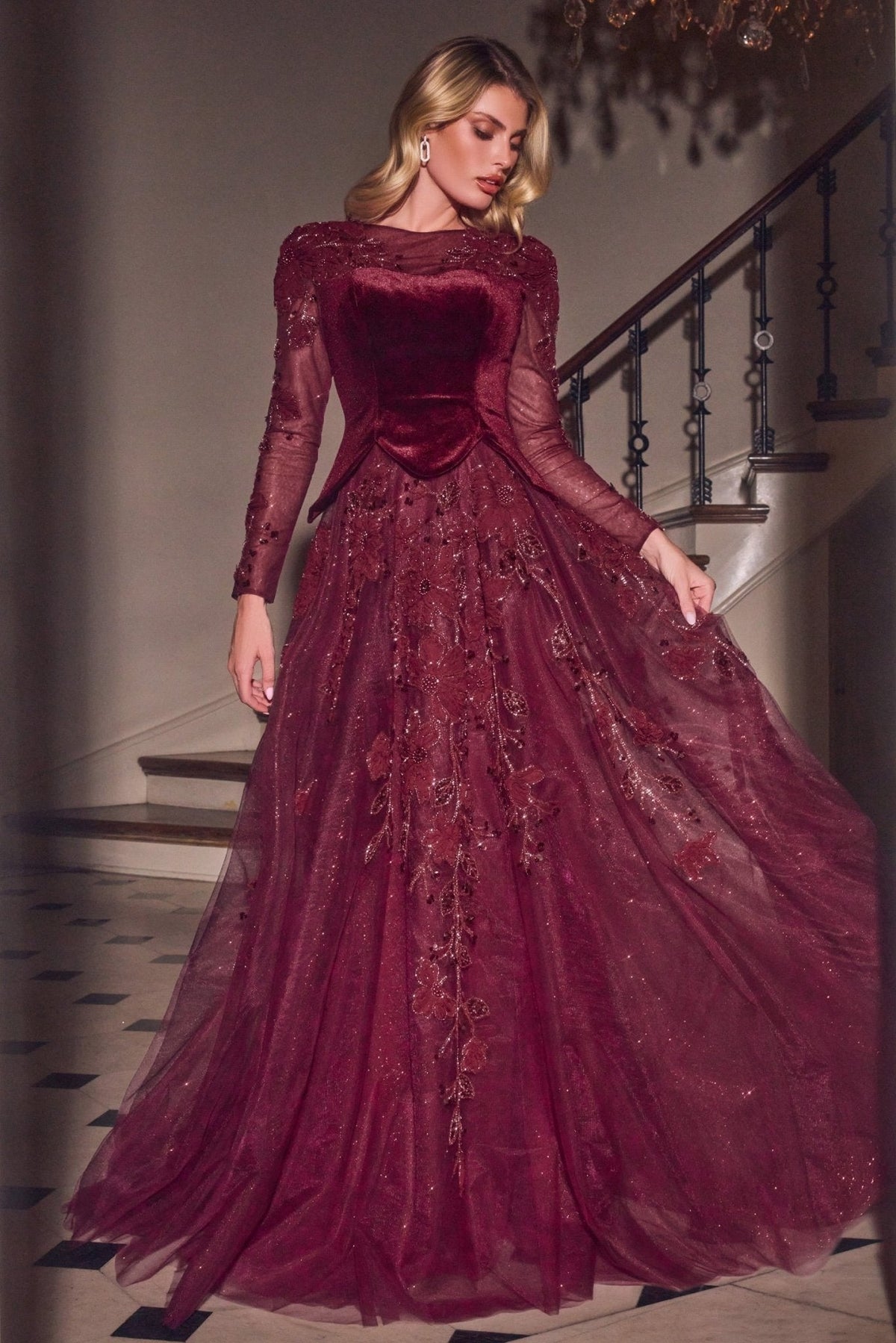 Ladivine CM394 Burgundy