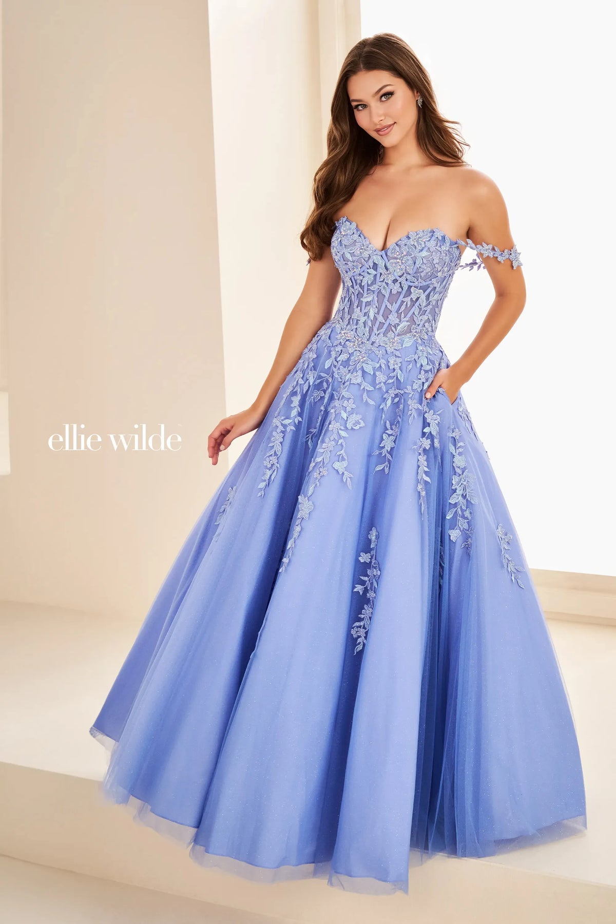 Ellie Wilde Prom Dress Dusk / 00 Ellie Wilde EW37028
