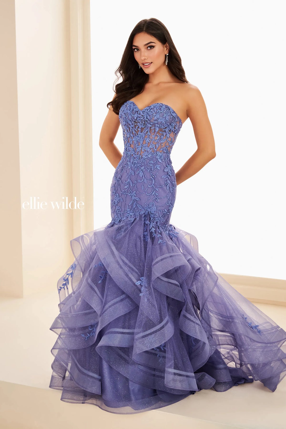 Ellie Wilde Prom Dress Dusk / 00 Ellie Wilde EW37113