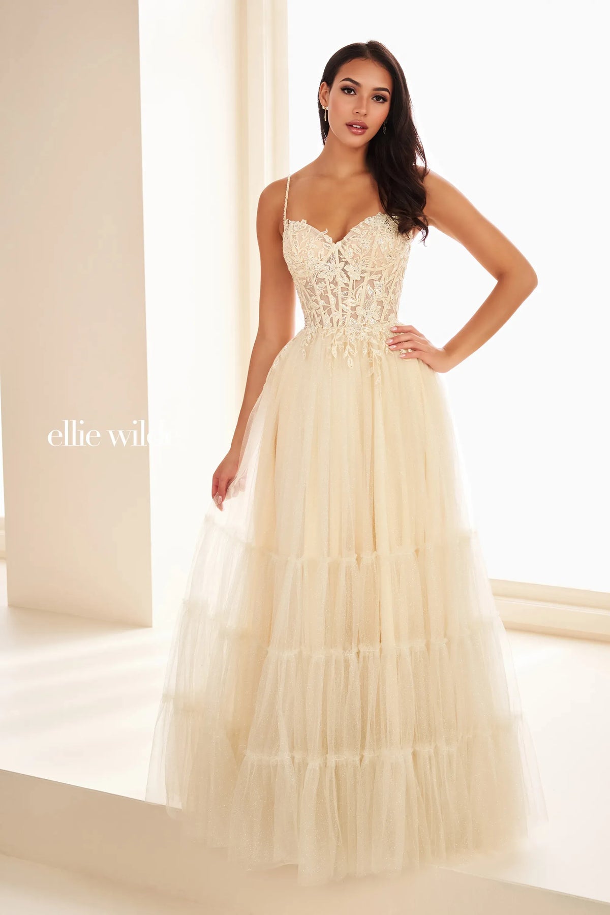 Ellie Wilde Prom Dress Honeysuckle / 00 Ellie Wilde EW37107