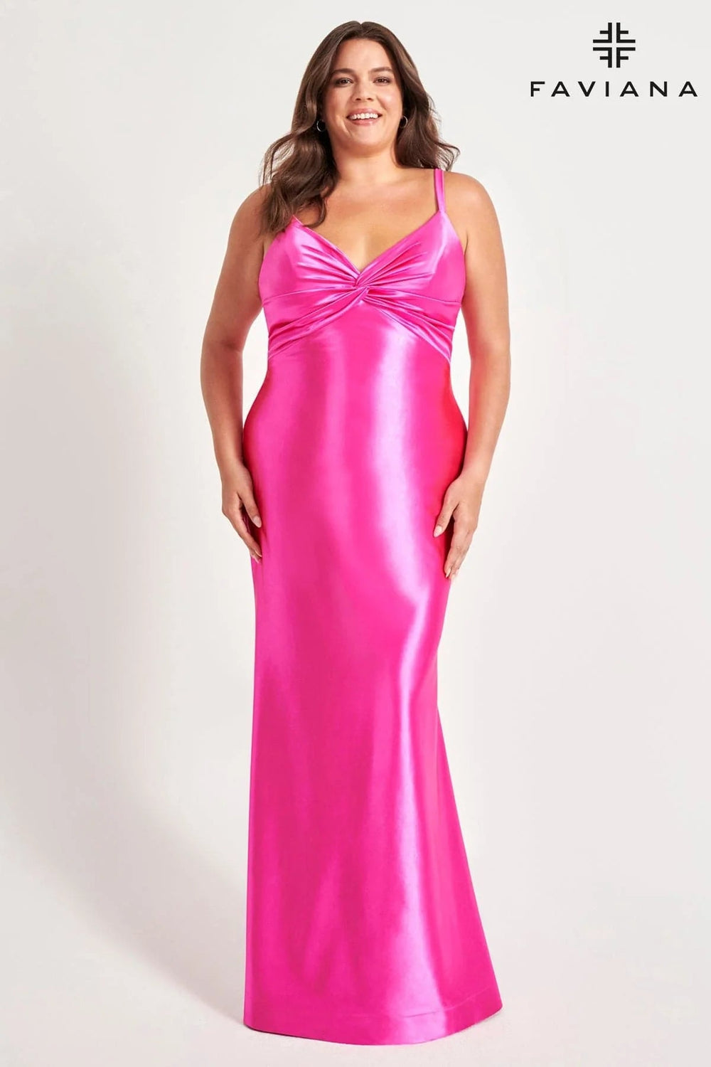 Faviana Evening Gown Plus Size FAVIANA 9549 Dress