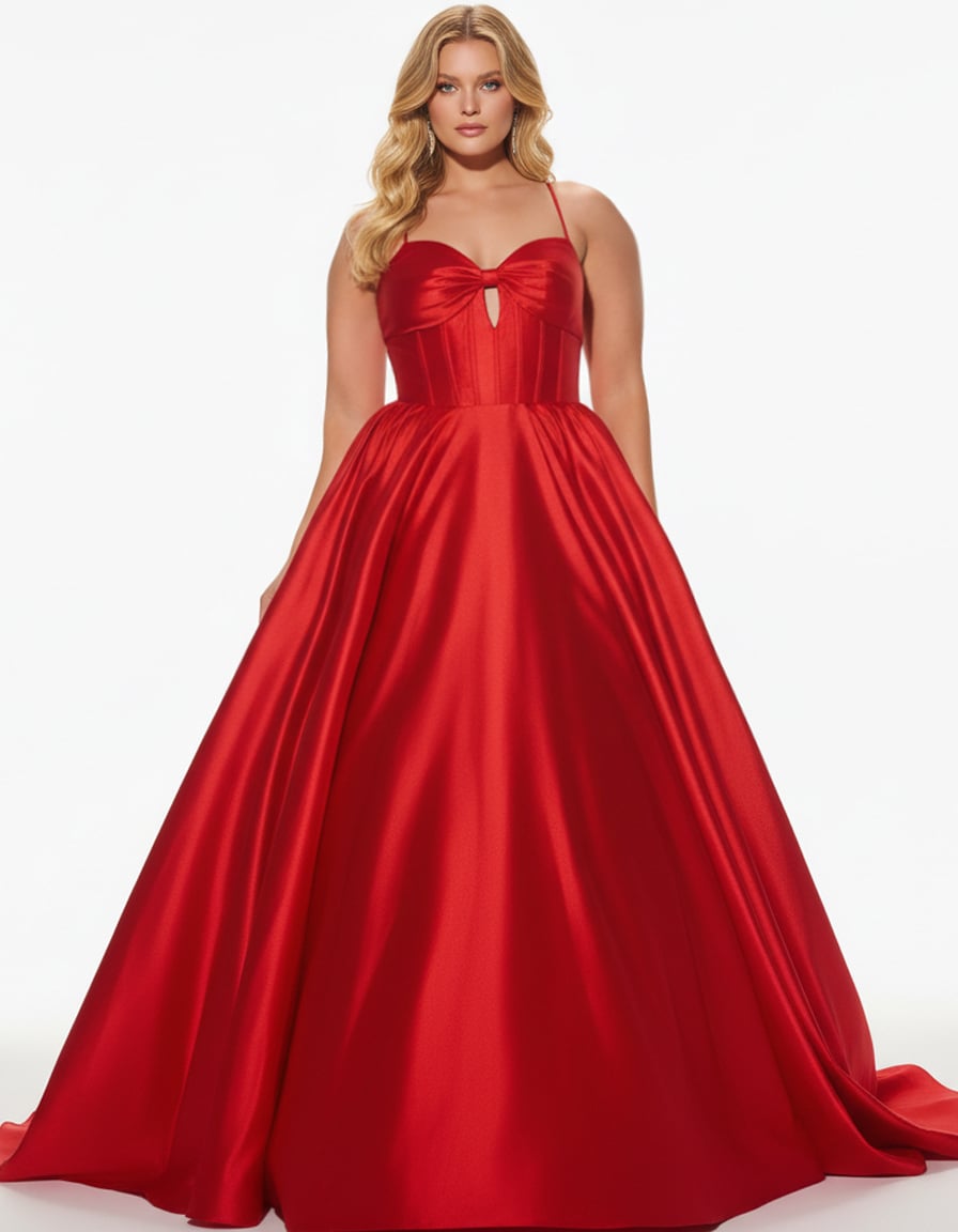 Jovani 43199 Sweetheart Ball Gown with Corset Back