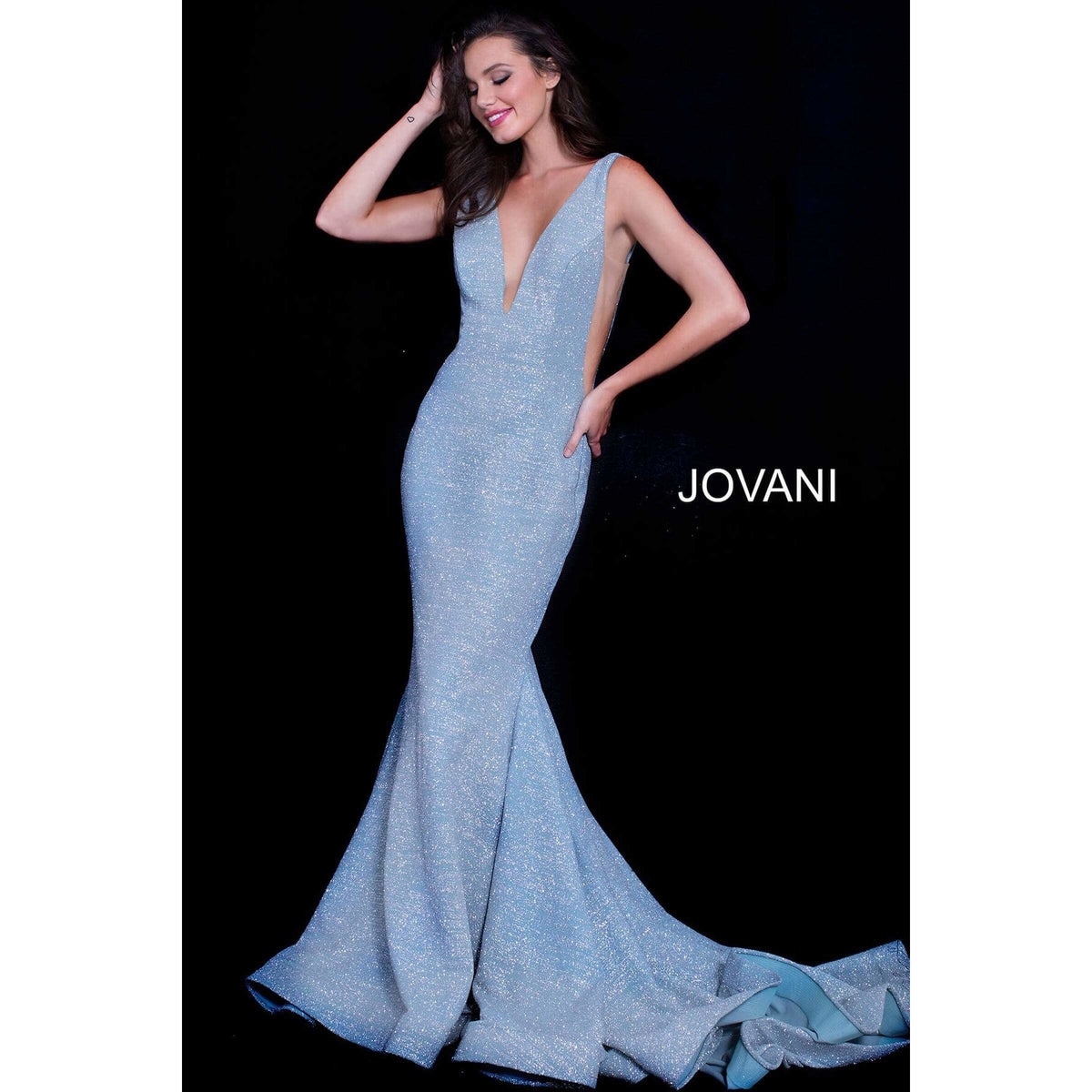 Jovani Prom Dress Jovani 47075 Burgundy Fitted Jovani Prom Gown
