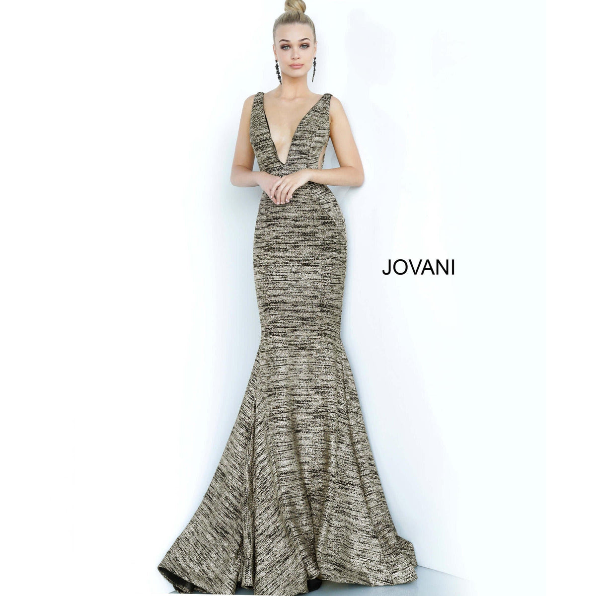 Jovani Prom Dress Jovani 47075 Burgundy Fitted Jovani Prom Gown