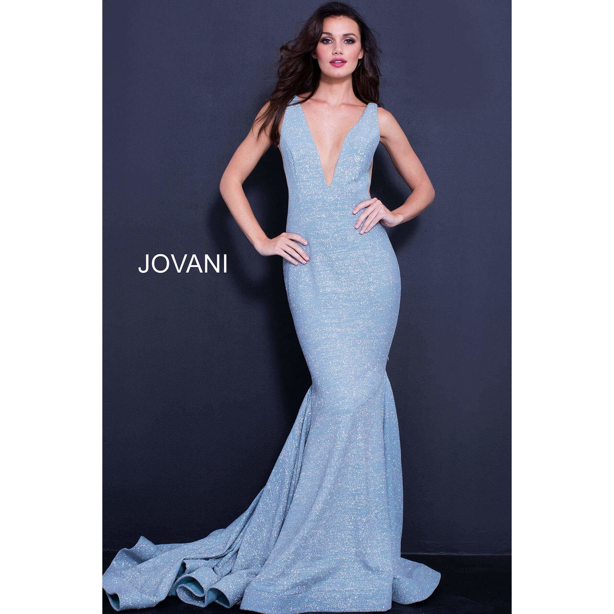 Jovani Prom Dress Jovani 47075 Burgundy Fitted Jovani Prom Gown