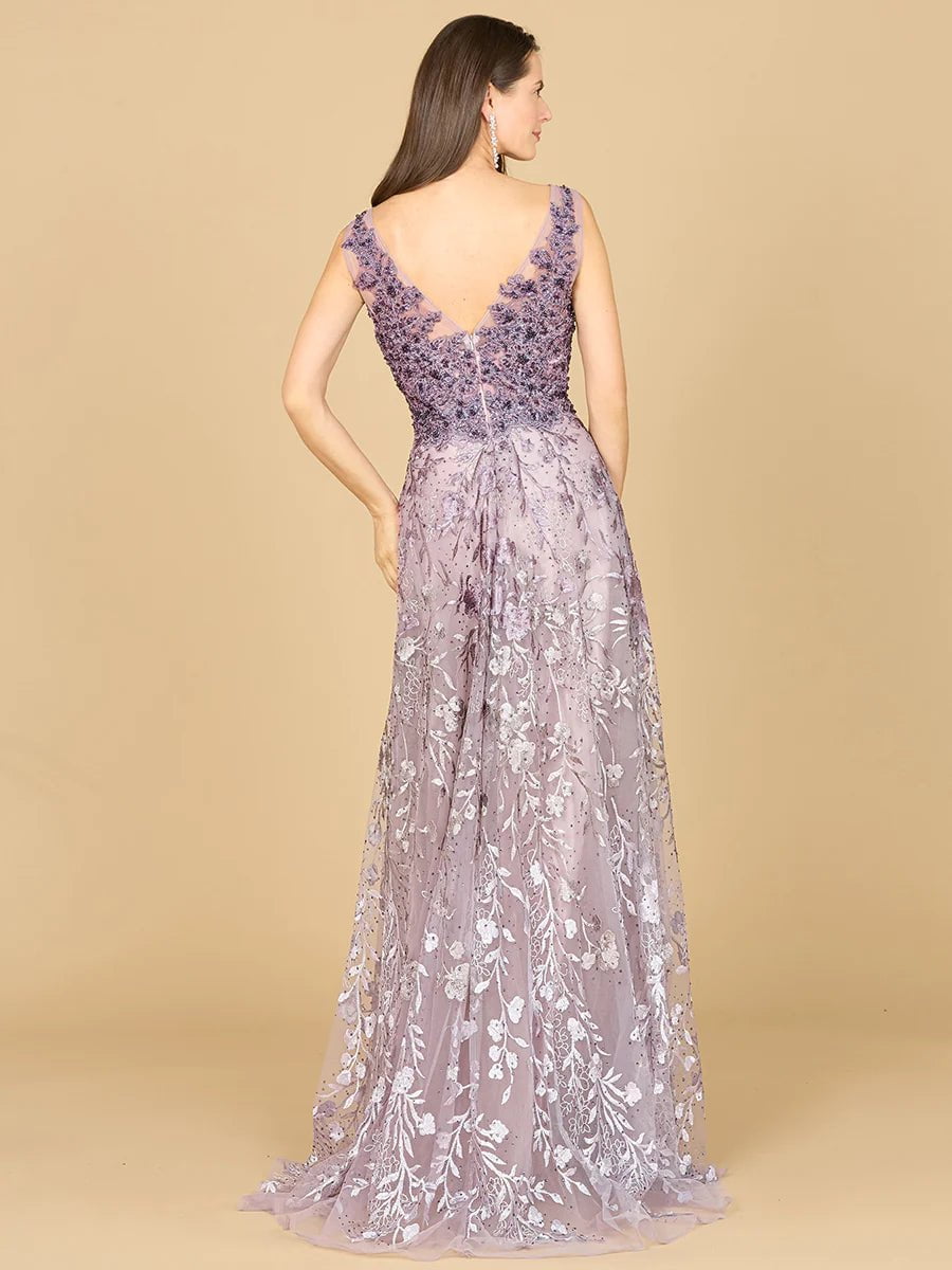 Lara Design Dress LARA 29155 -OMBRE LACE BALLGOWN