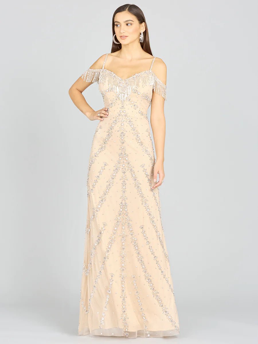 Lara Design Dress LARA 9980 - CANDY BEADED GOWN