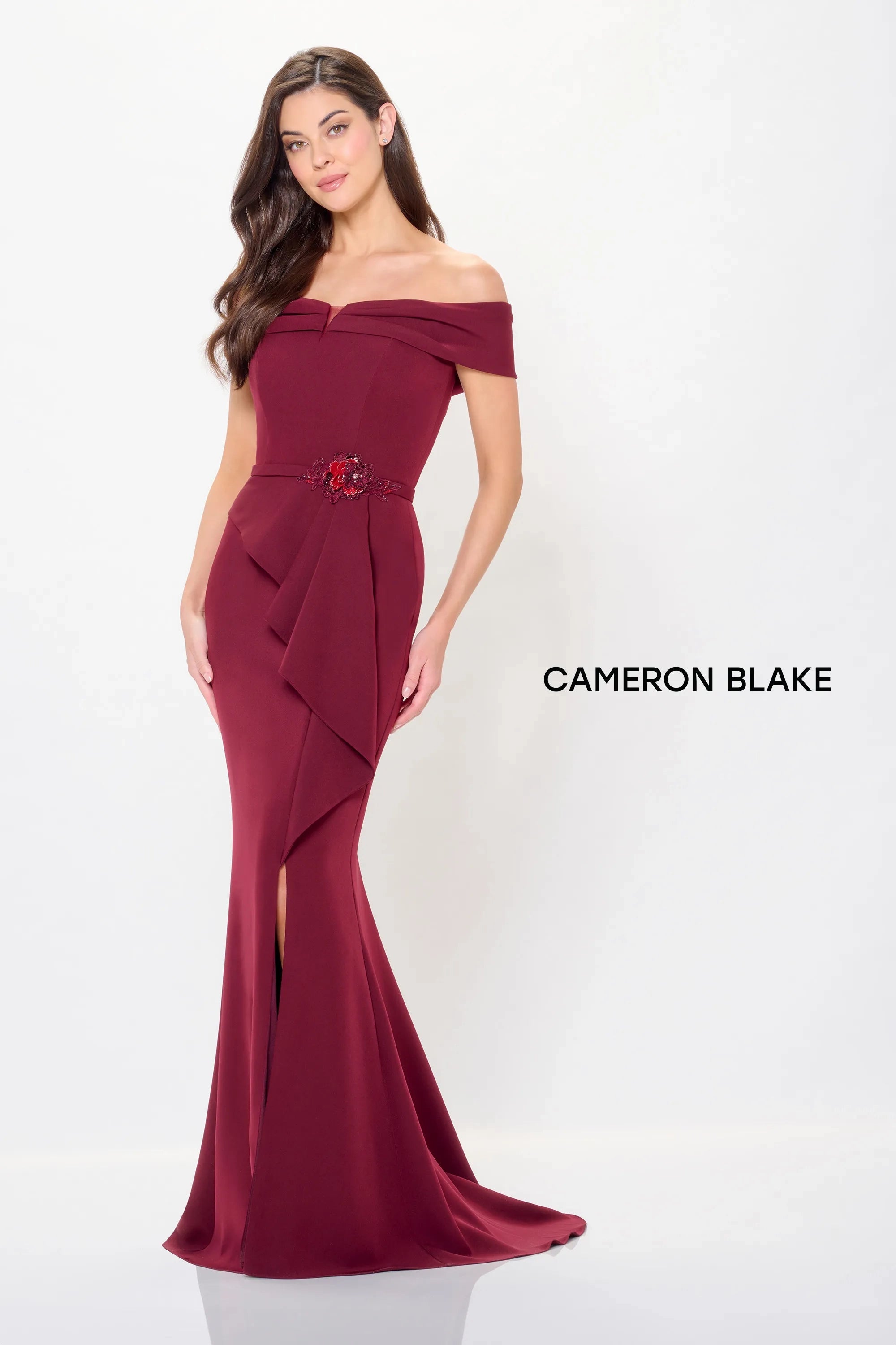 cameron blake dresses Cameron Blake CB137 Prom Dress - Champagne main image 0
