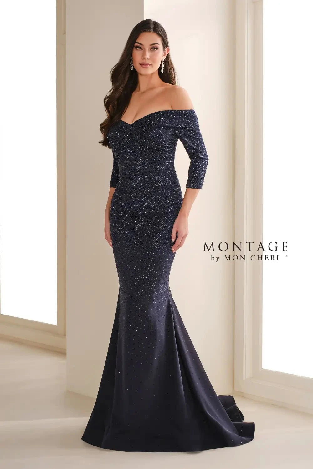 Mon Cheri Montage Mother of the Bride 4 / Navy Blue Montage Mon Cheri 221970